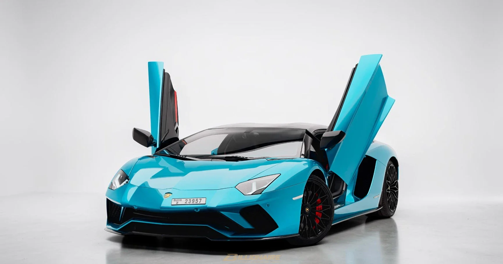 Lamborghini Aventador S Roadster Blue
