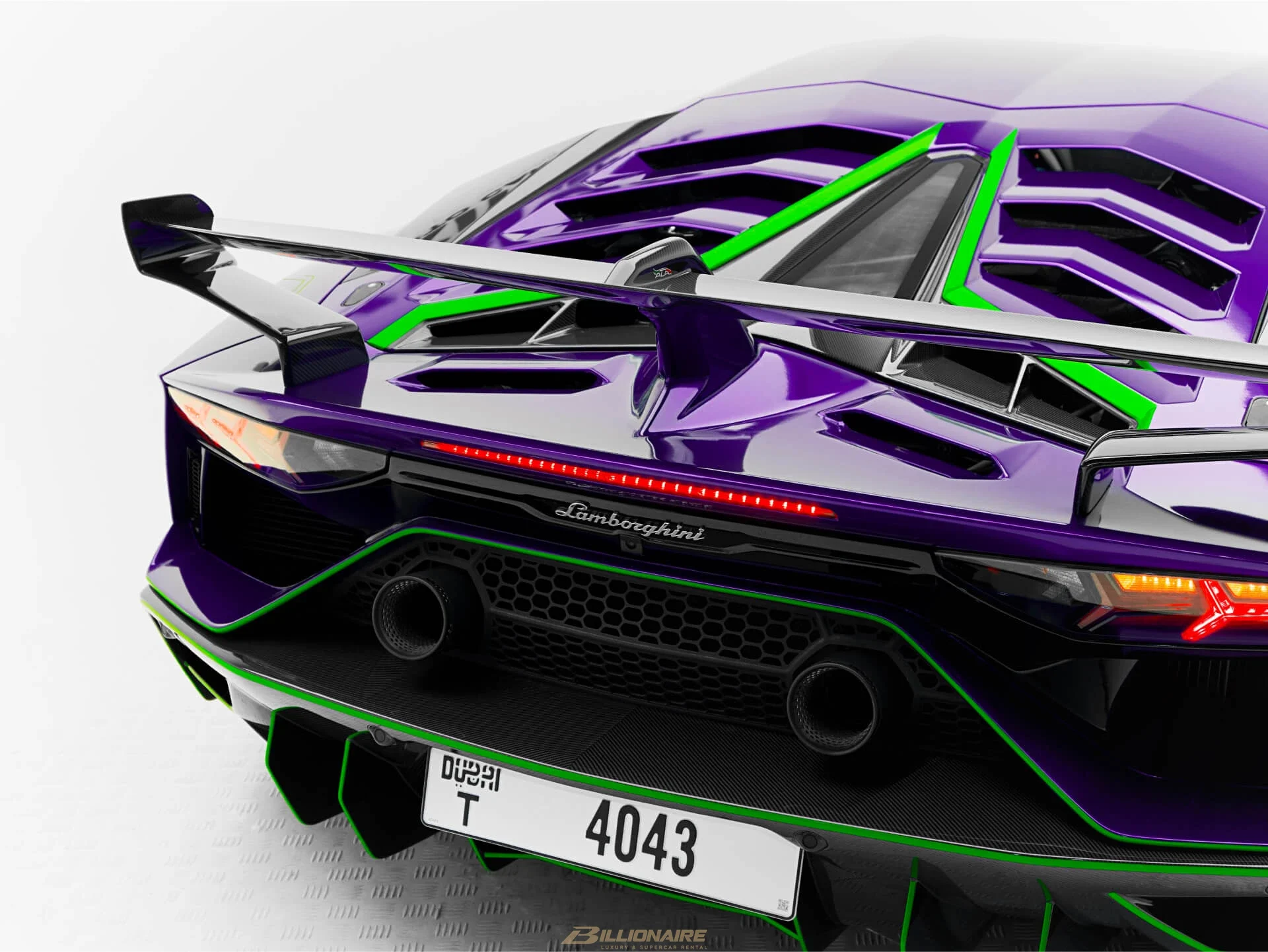 Dubai'de kiralık Lamborghini Aventador SVJ – fotoğraf 5