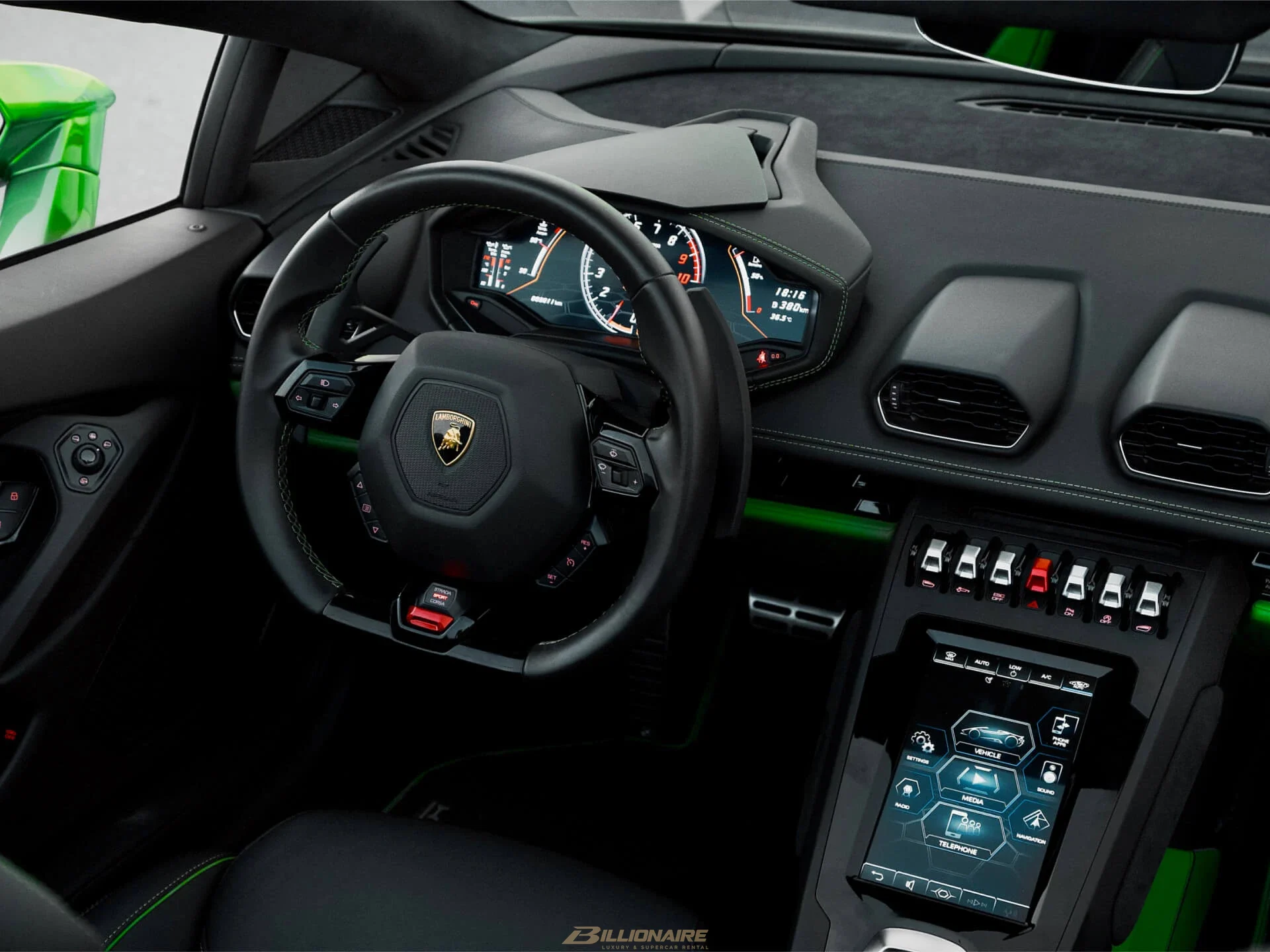 Lamborghini Huracán Evo Spyder Green - View 7