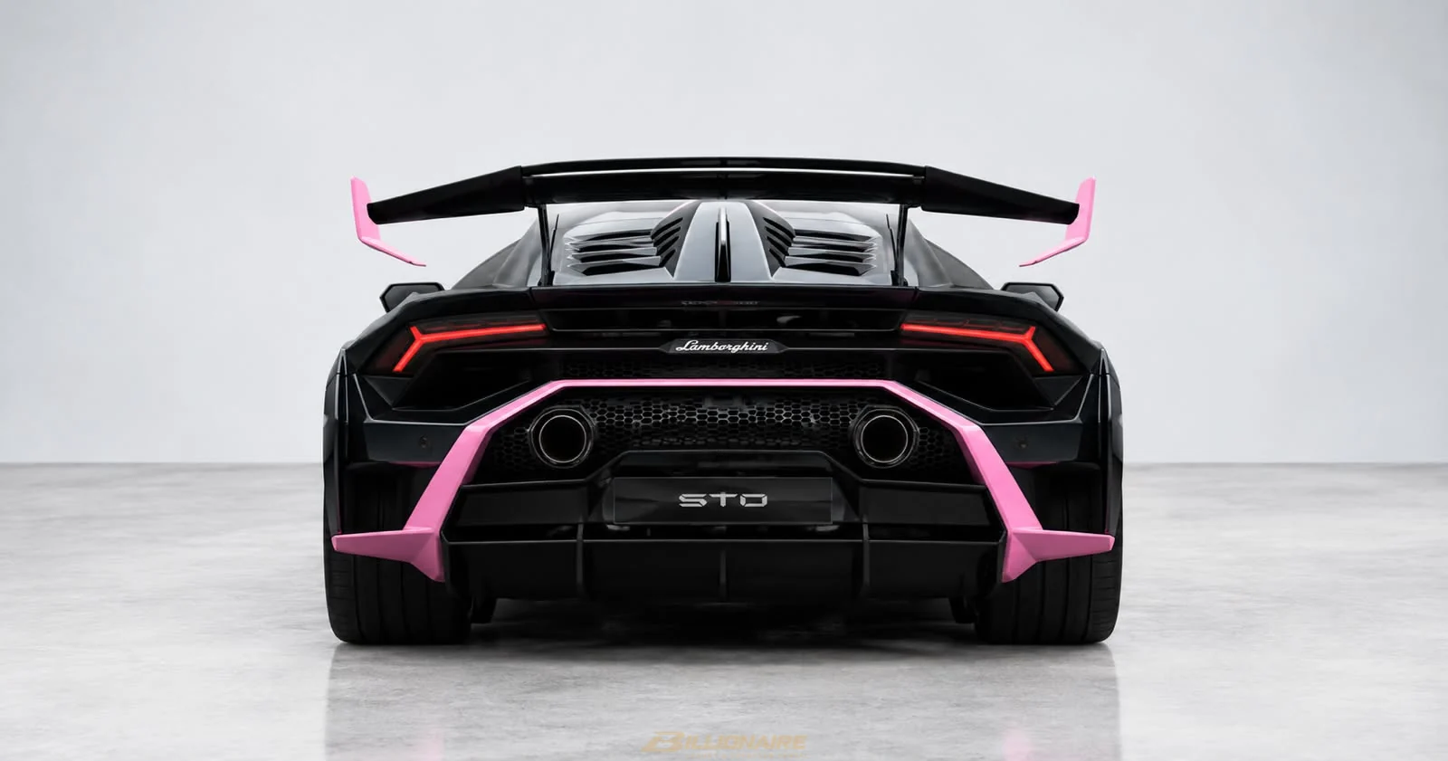 Lamborghini Huracan STO Black Pink - View 5