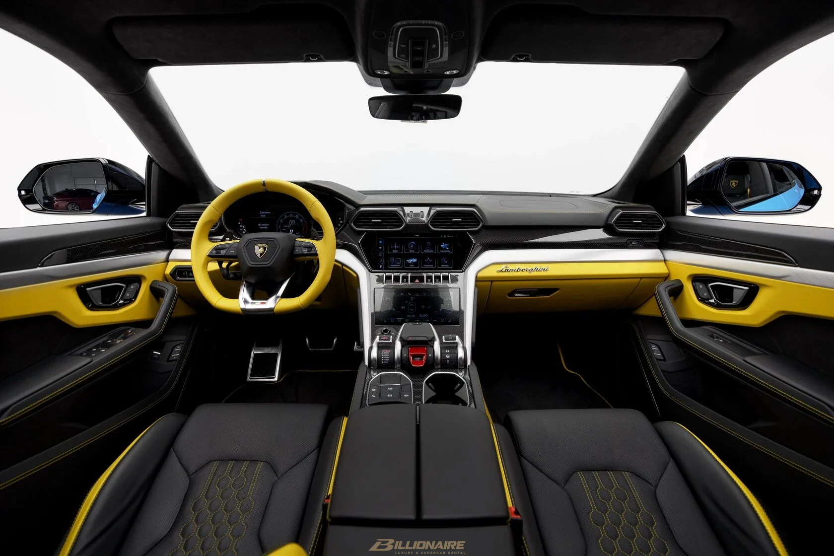 Dubai'de kiralık Lamborghini Urus S Blue – fotoğraf 5