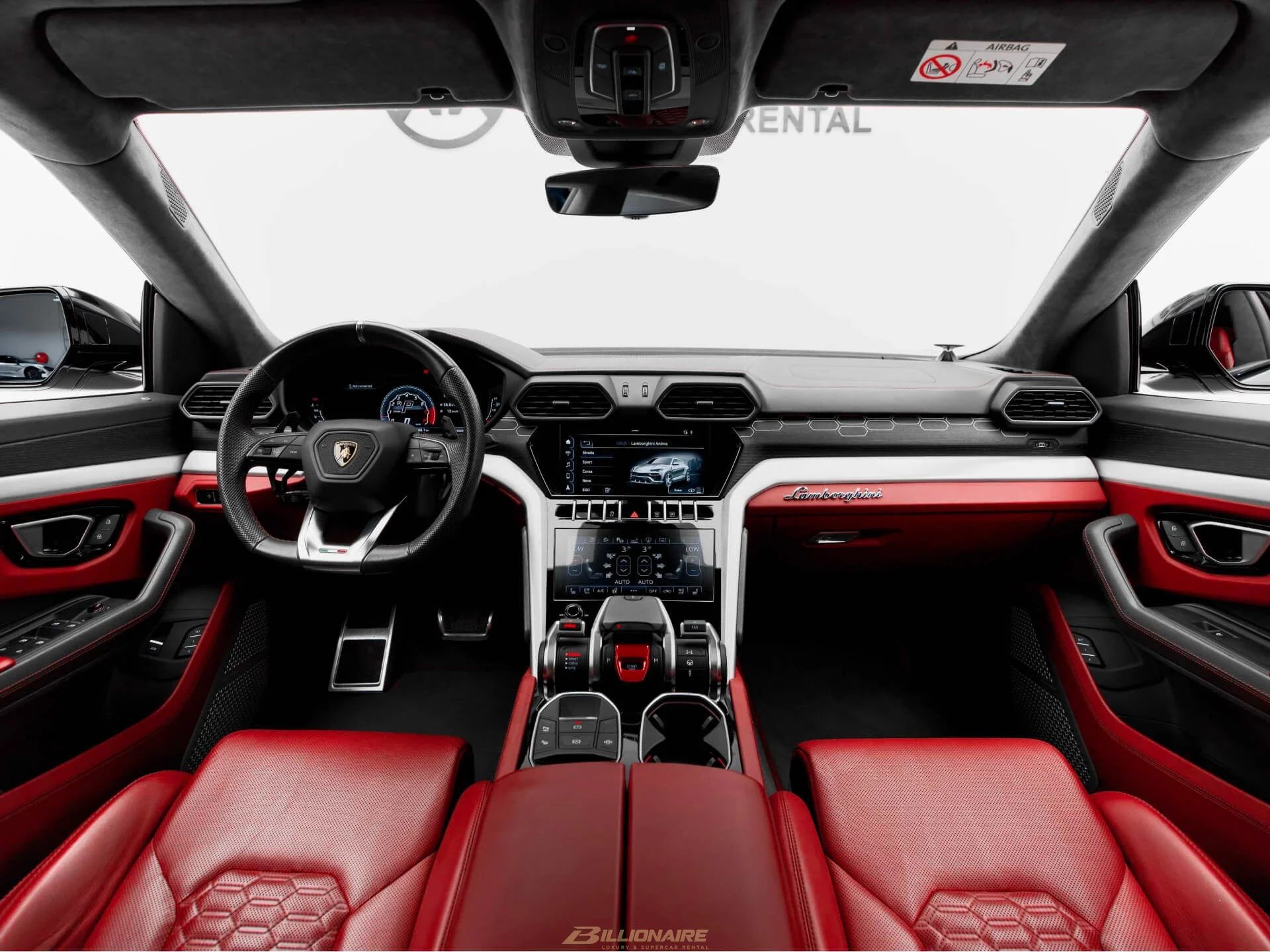 Dubai'de kiralık Lamborghini Urus Grigio – fotoğraf 6