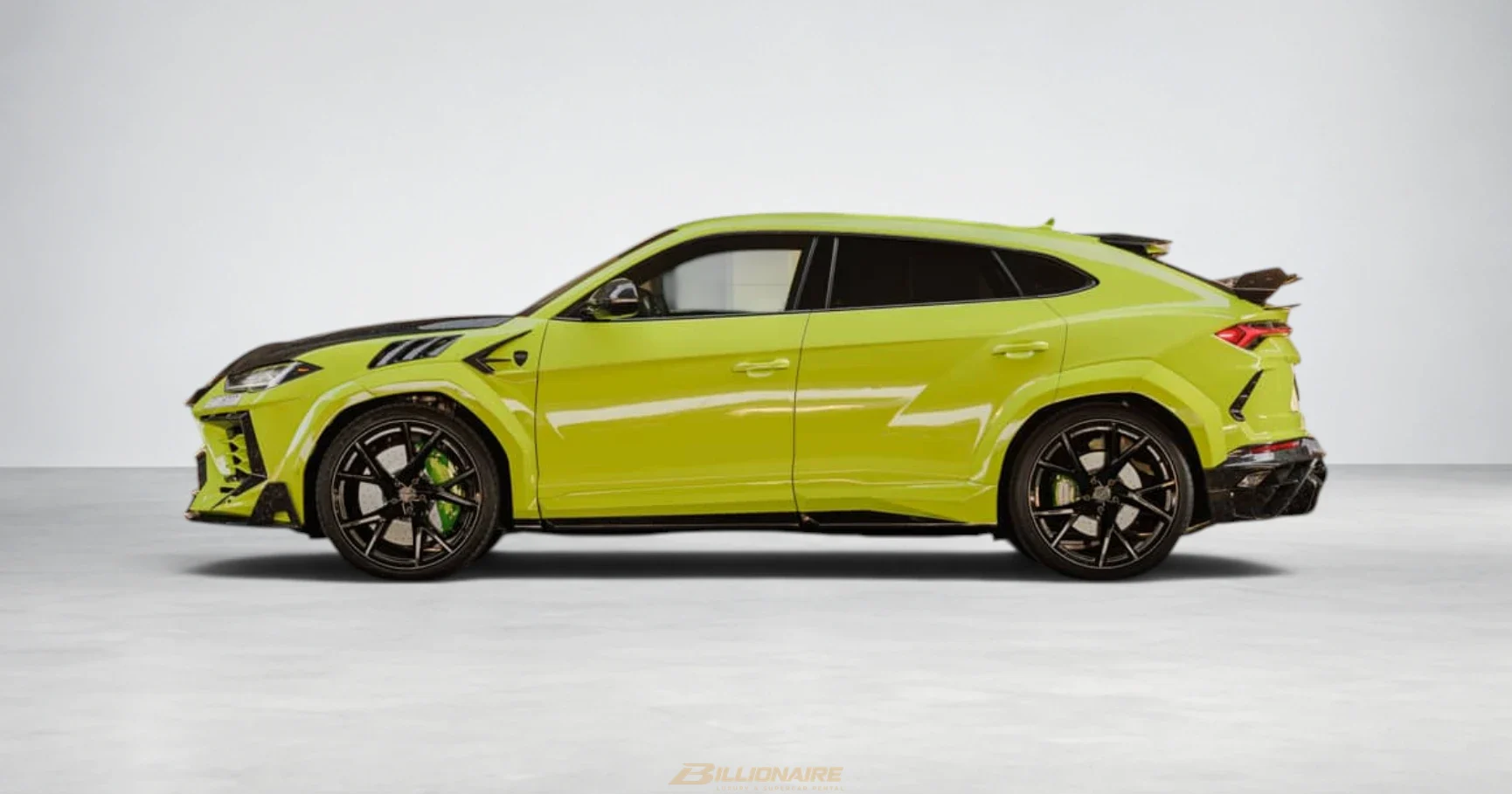 Lamborghini Urus Mansory Lime Green - View 3