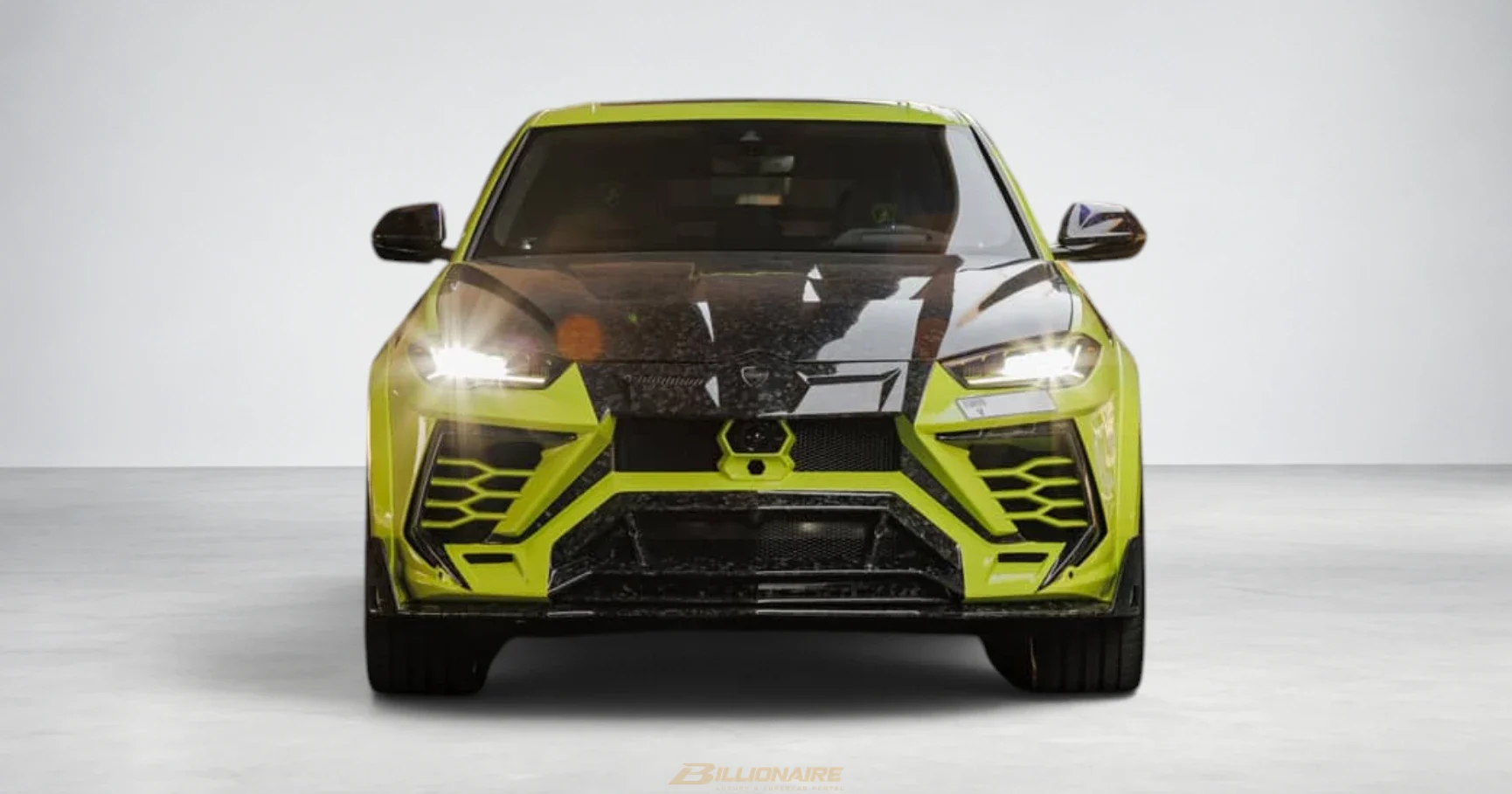 Lamborghini Urus Mansory Lime Green - View 4