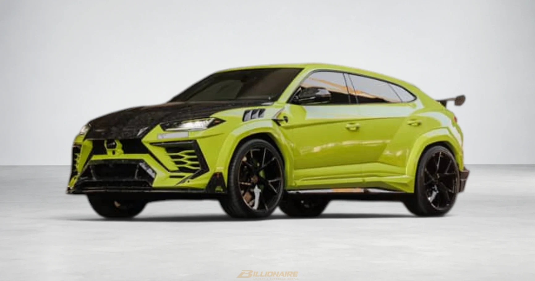 Lamborghini Urus Mansory Lime Green - View 7