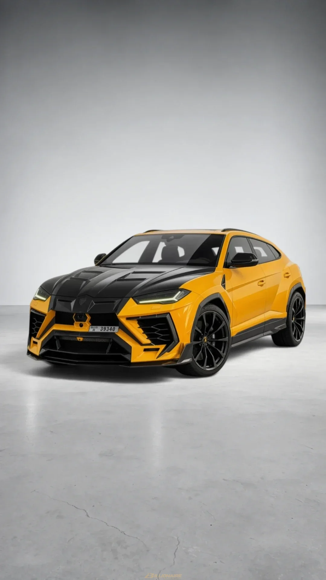 اجاره Lamborghini Urus Mansory Yellow در دبی