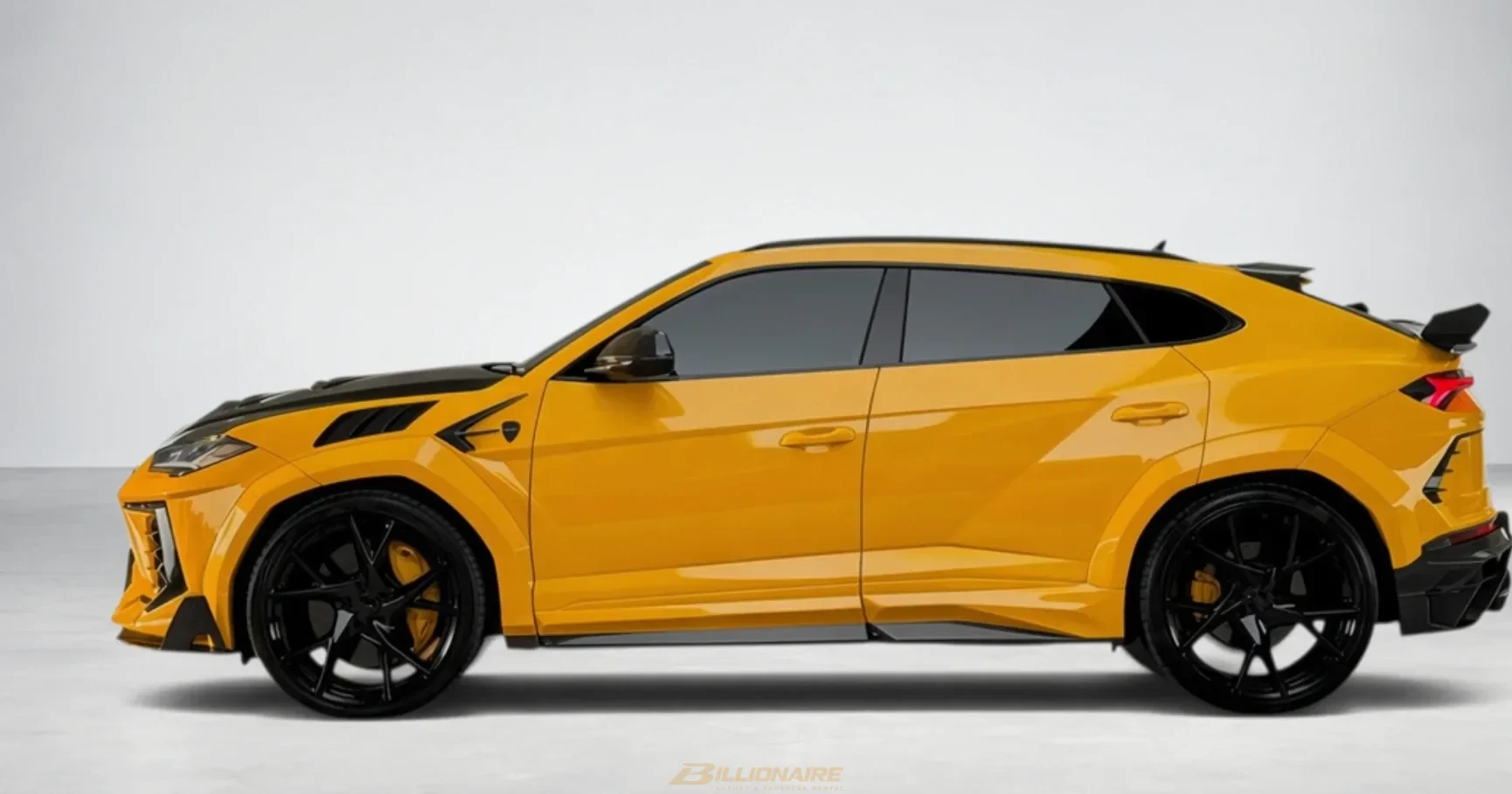 اجاره Lamborghini Urus Mansory Yellow در دبی – تصویر 2