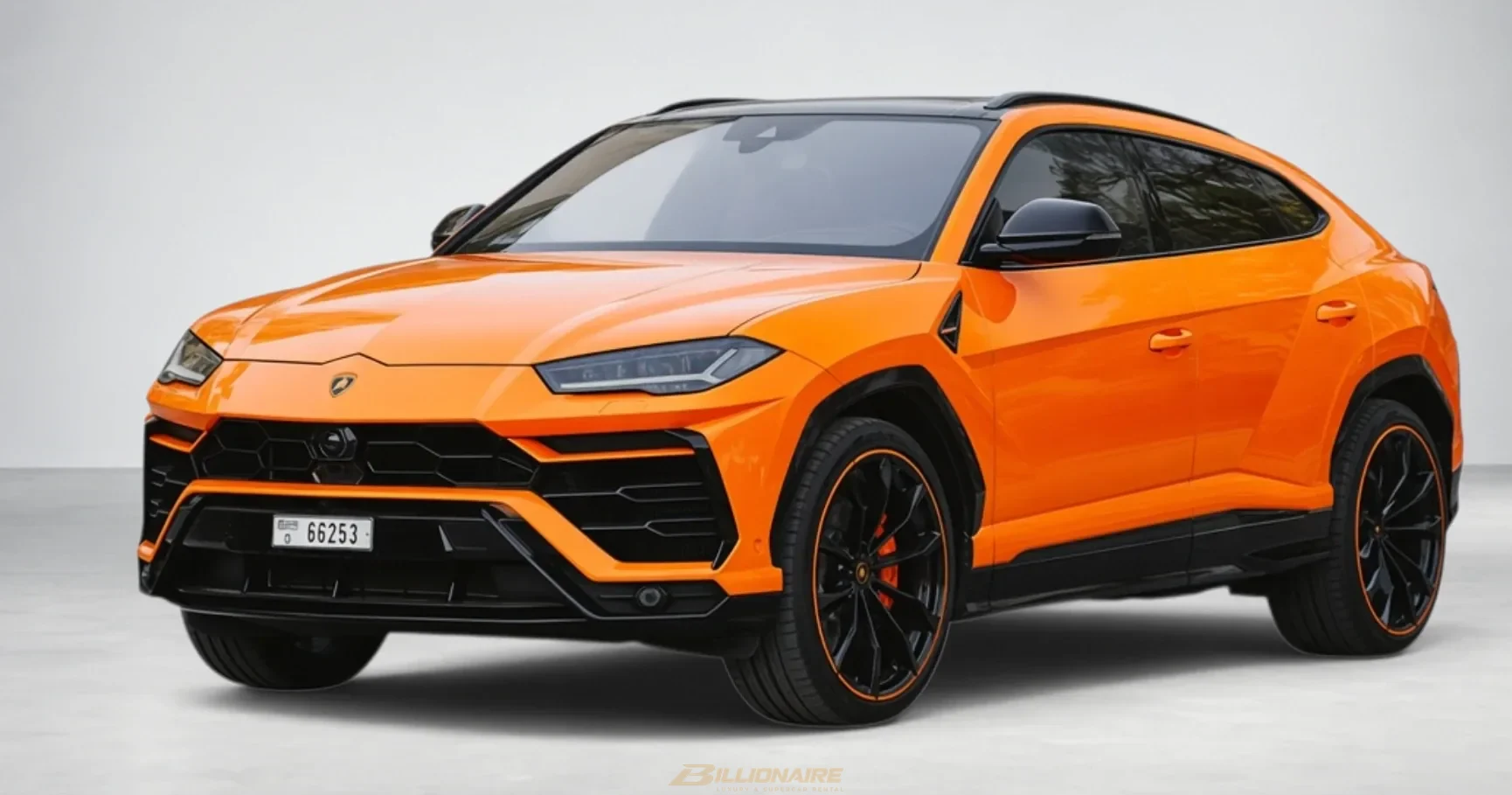 اجاره Lamborghini Urus Orange 2023 در دبی – تصویر 1