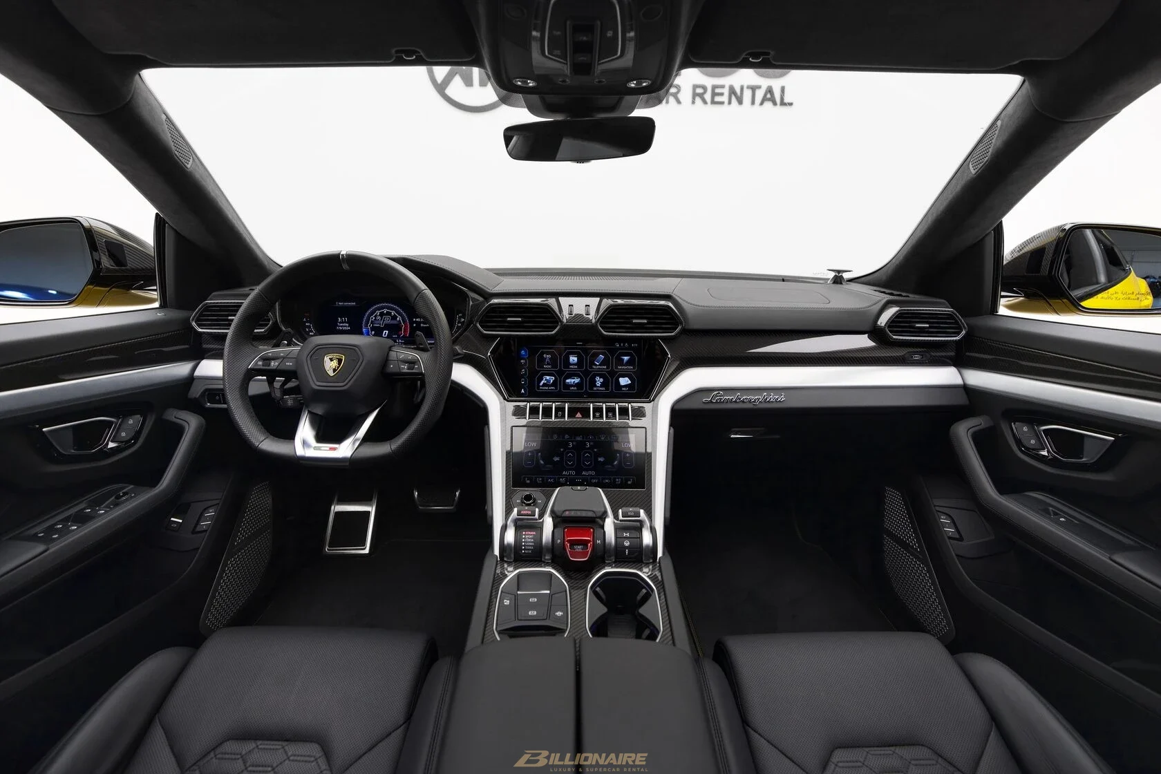 Dubai'de kiralık Lamborghini Urus Arancio – fotoğraf 5