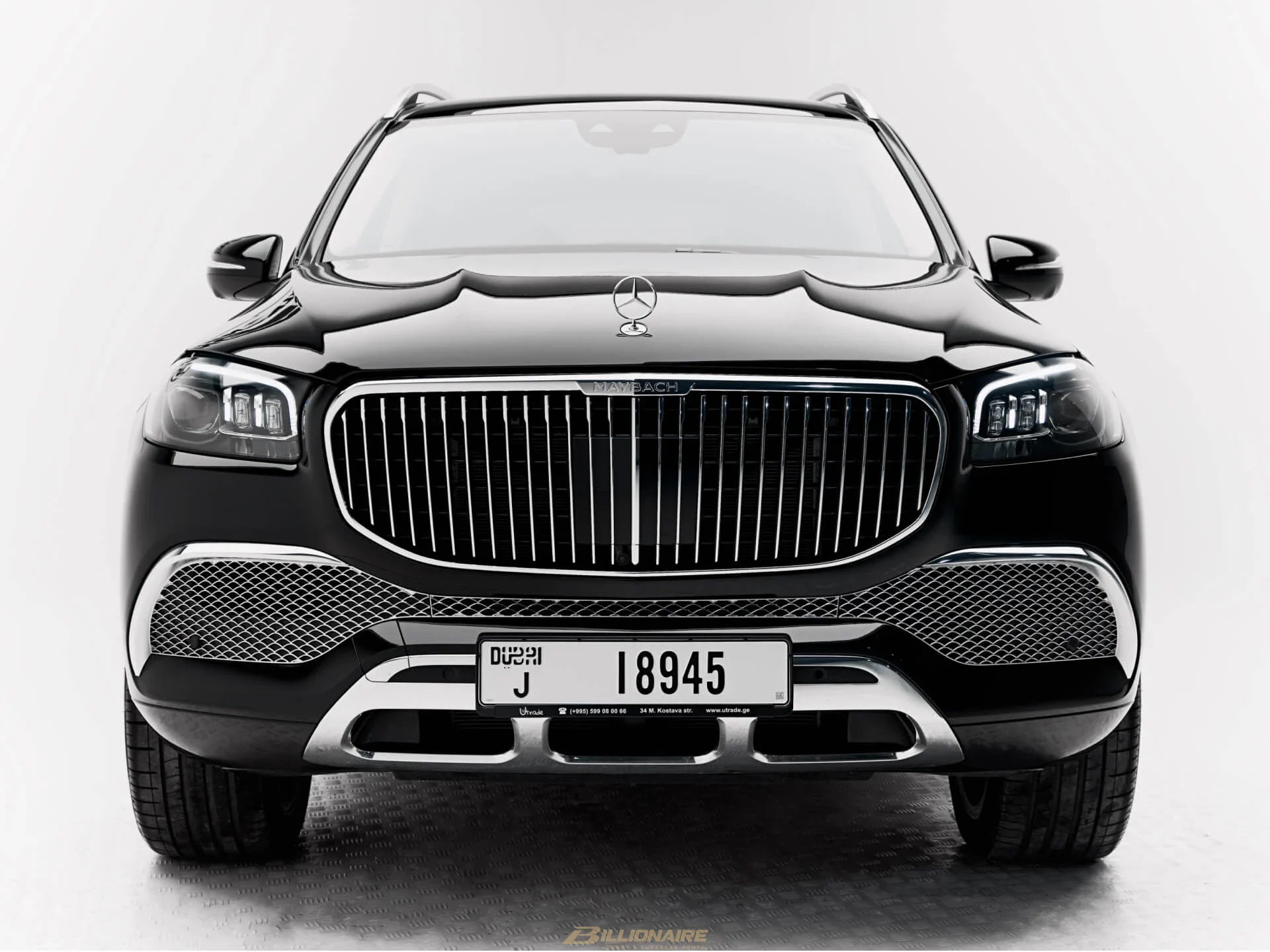 Mercedes-Maybach GLS 600 Obsidian Black View 2