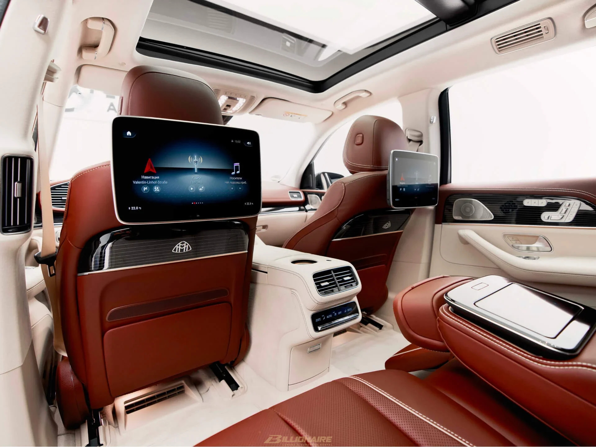 Mercedes-Maybach GLS 600 Obsidian Black Interior