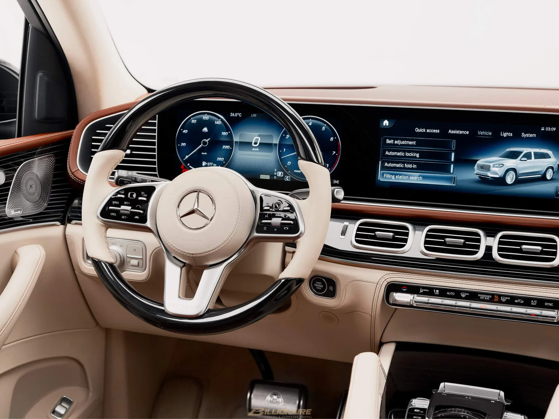 Mercedes-Maybach GLS 600 Obsidian Black Interior