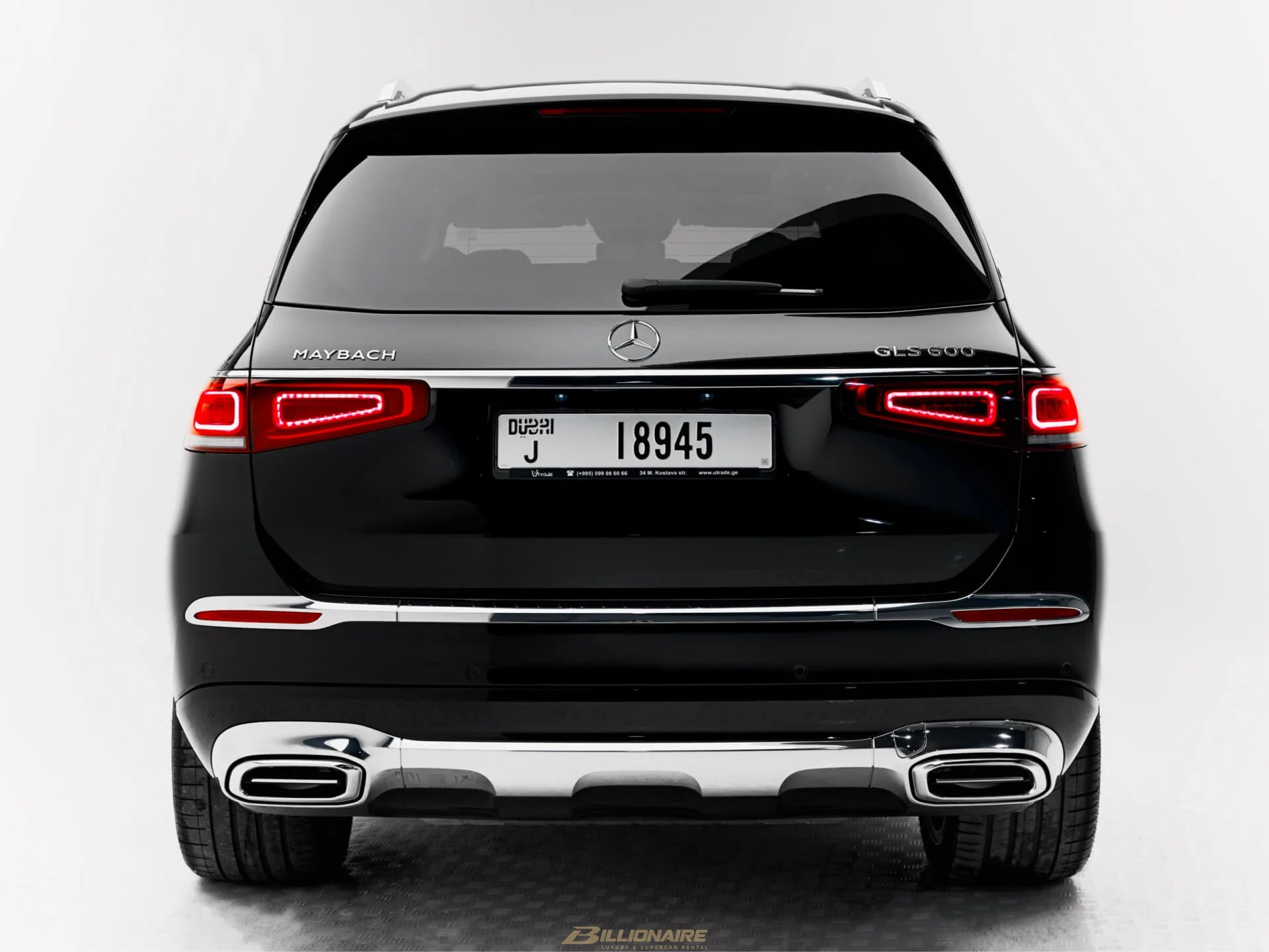 Mercedes-Maybach GLS 600 Obsidian Black View 3