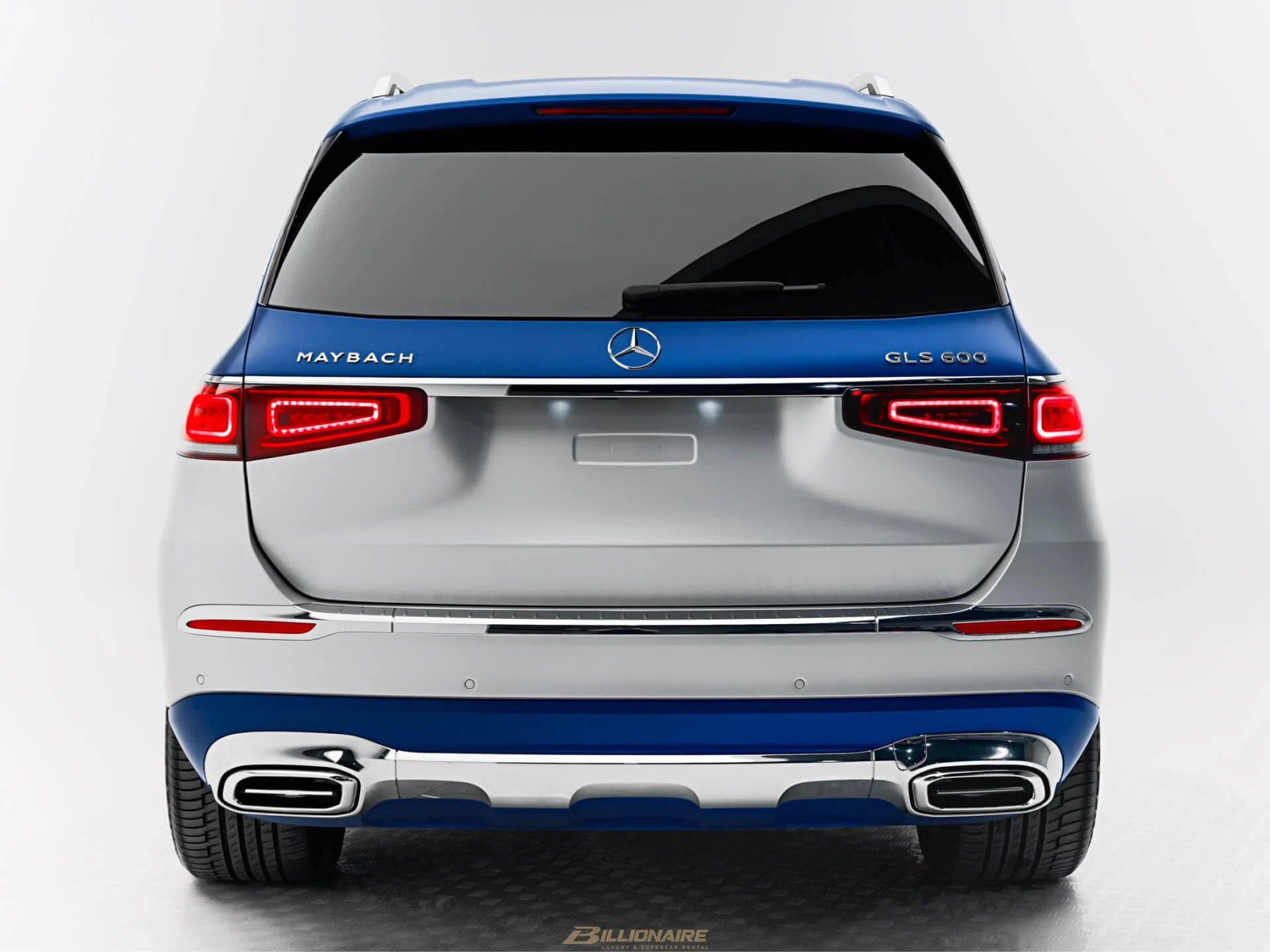 Dubai'de kiralık Mercedes-Maybach GLS 600 Two-Tone Obsidian/Silver – fotoğraf 3