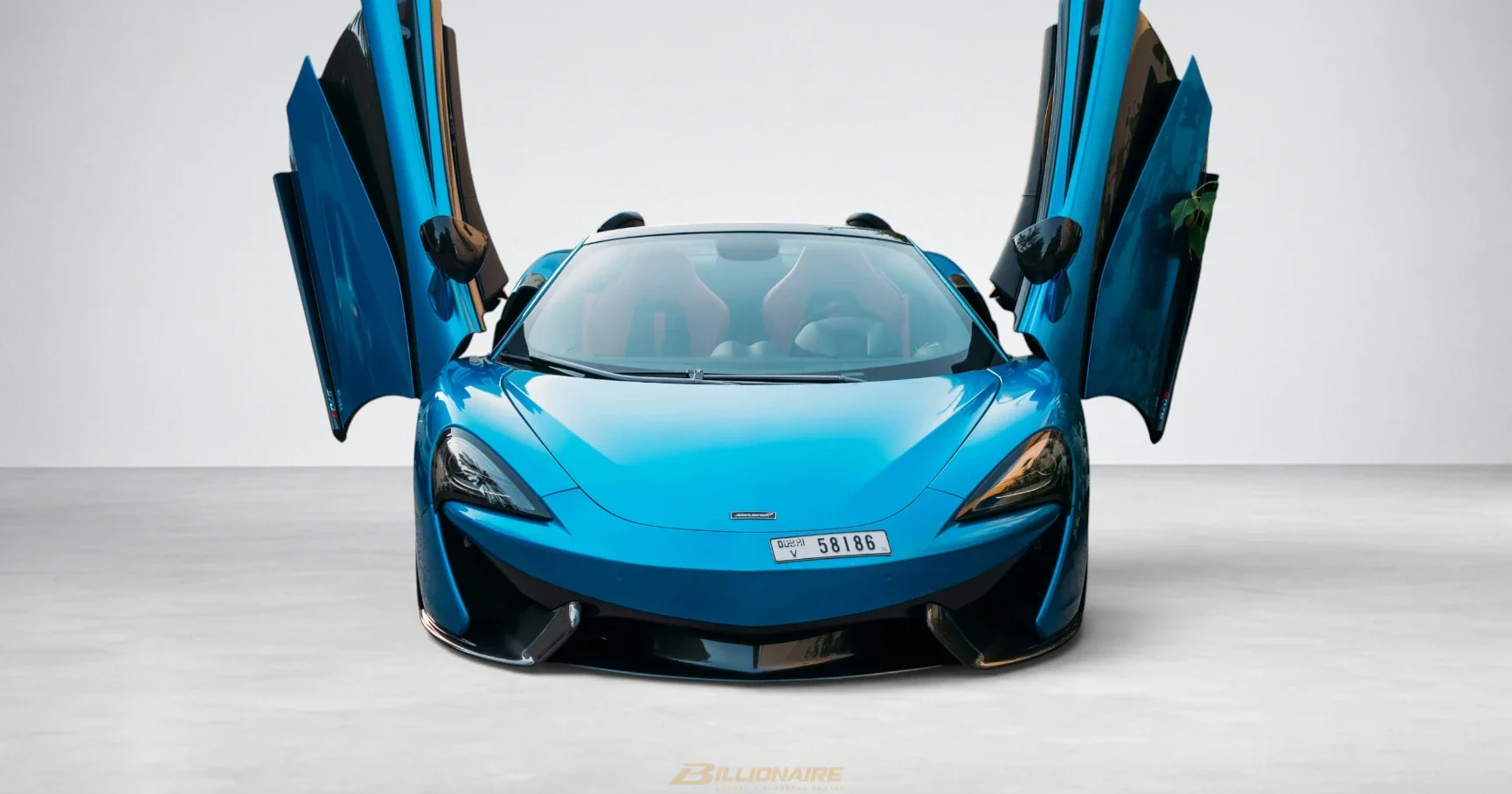McLaren 570S Spider Silica White View 2