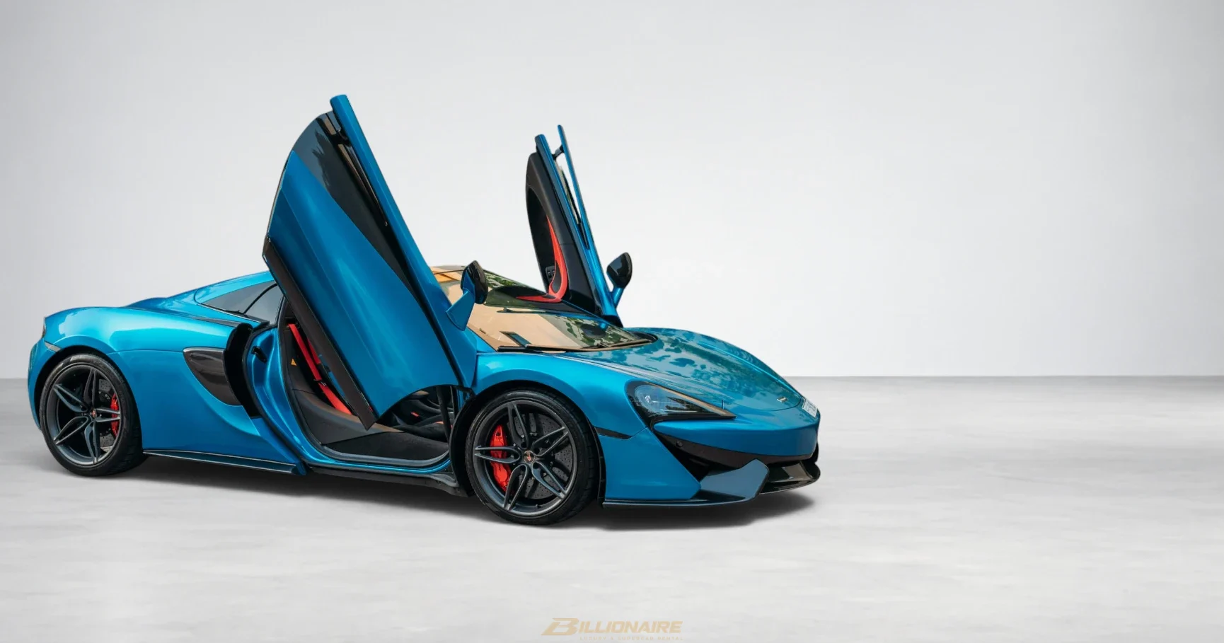 McLaren 570S Spider Silica White Interior