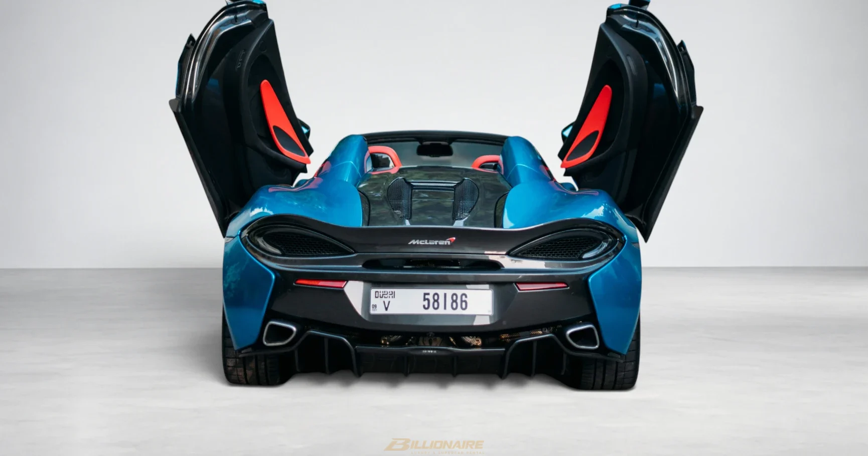 McLaren 570S Spider Silica White View 3