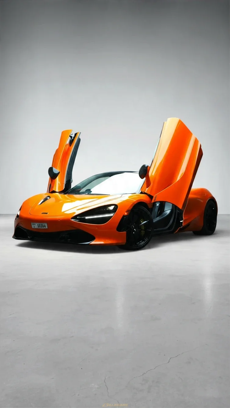 McLaren 720S Spider Orange в аренду в Дубае