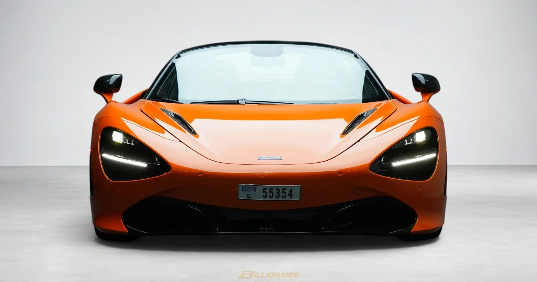 McLaren 720S Spider Orange à louer à Dubaï – photo 2