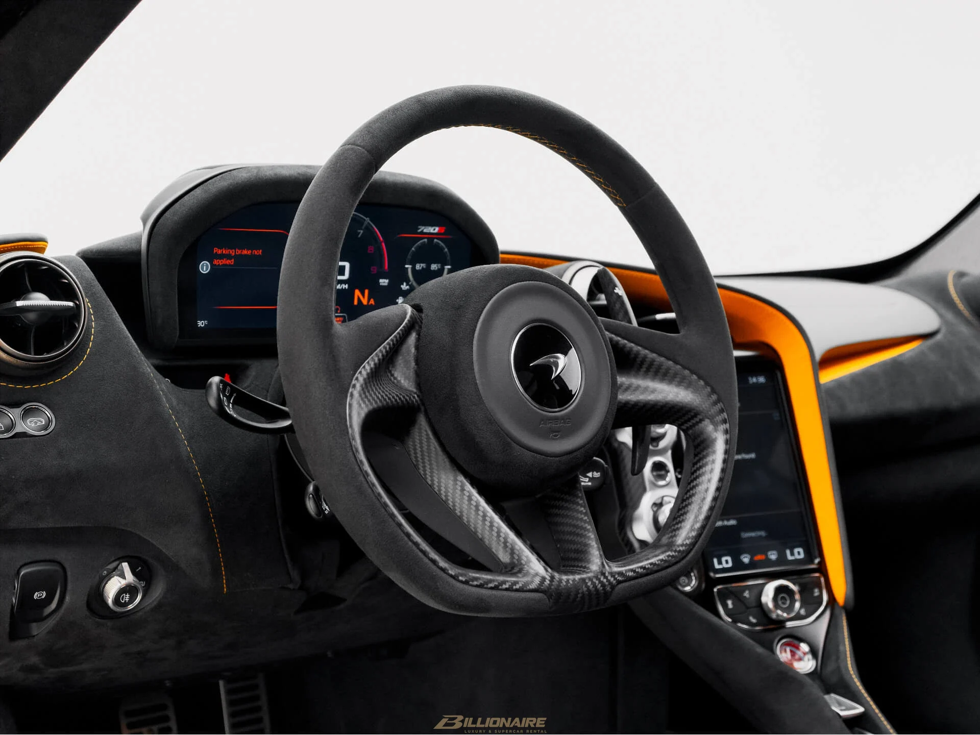 McLaren 720S Coupe Memphis Red Interior