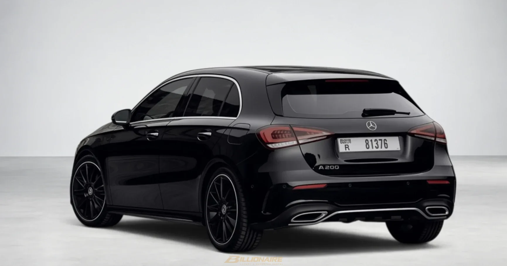 Mercedes-Benz A200 AMG Line Black à louer à Dubaï – photo 2
