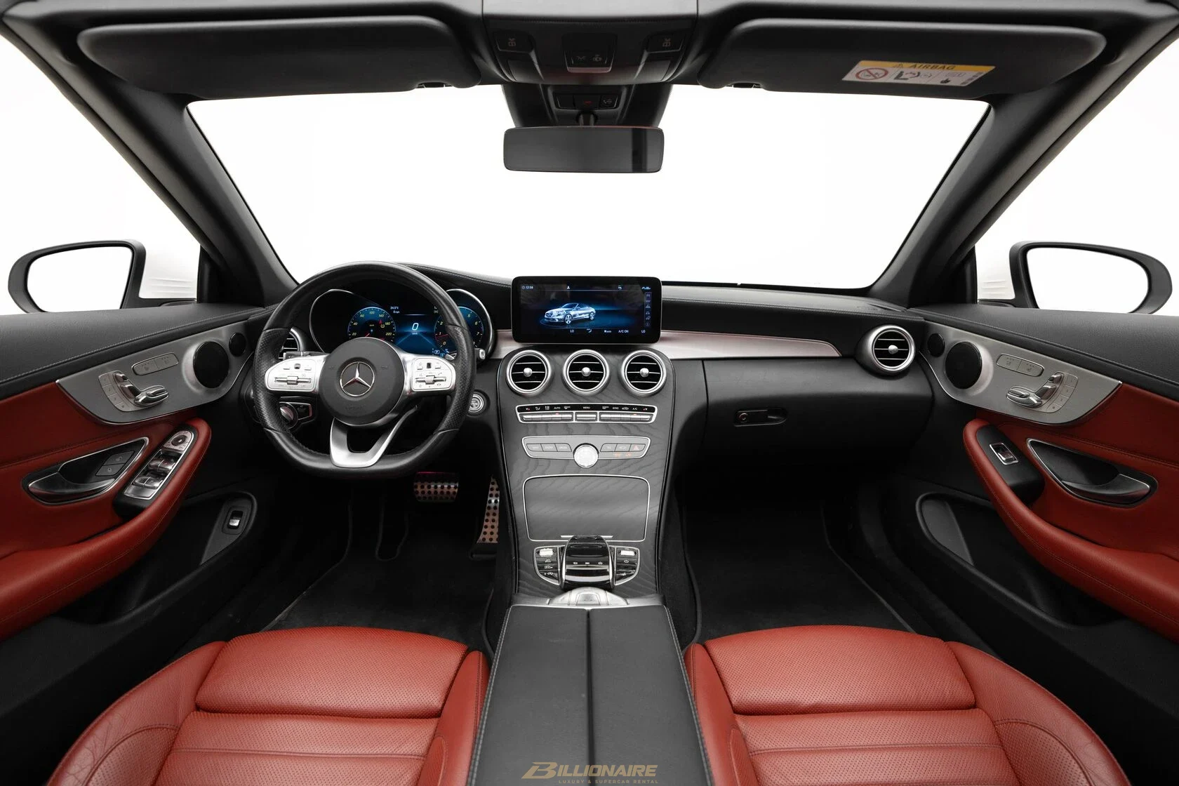 Mercedes-Benz C200 Sedan Obsidian Black Interior
