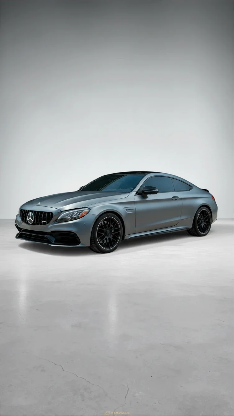 Mercedes-Benz Mercedes-AMG C63 Coupe Grey в аренду в Дубае