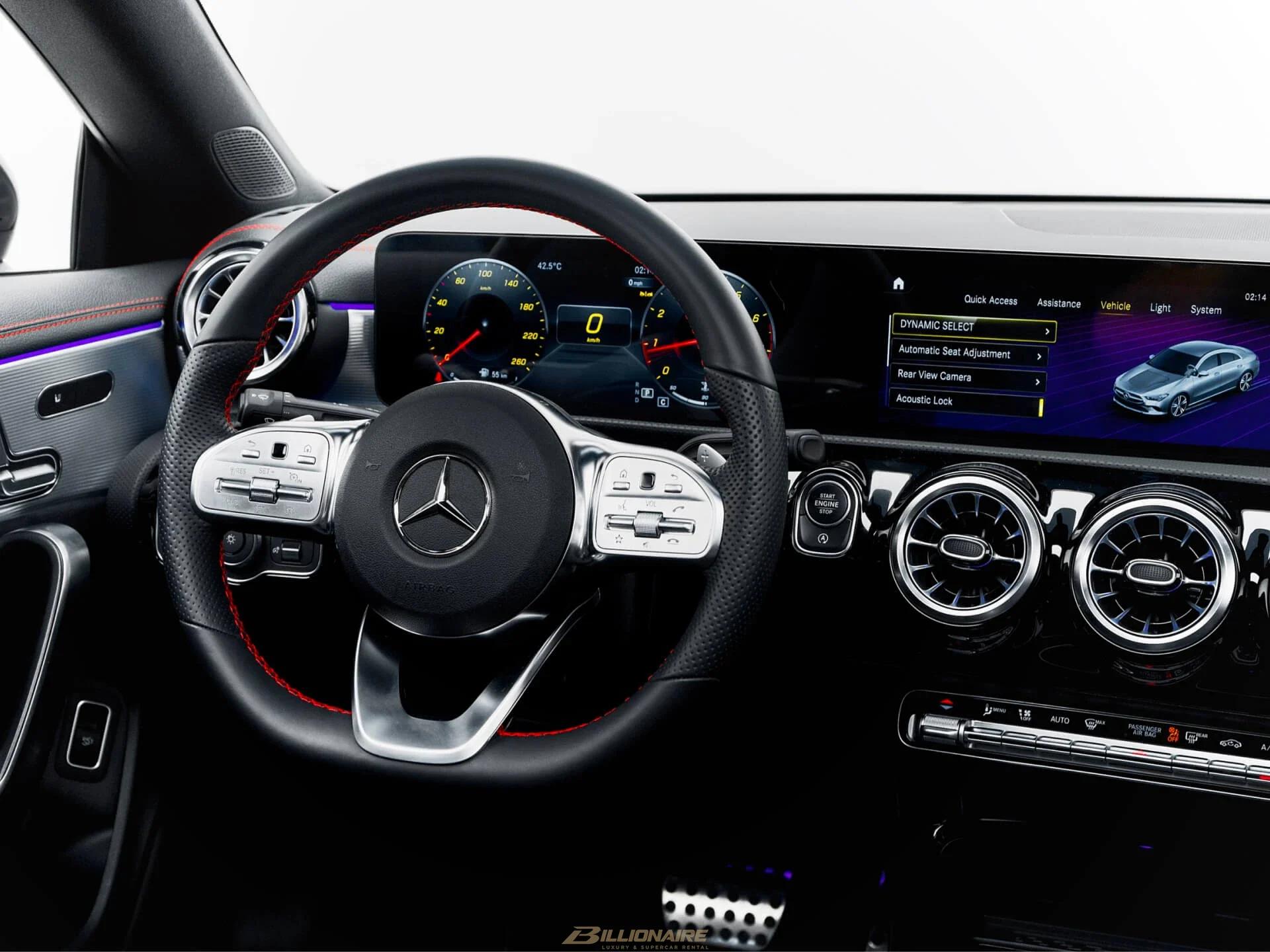 Mercedes-Benz CLA 250 AMG Line Black mieten in Dubai – Foto 7