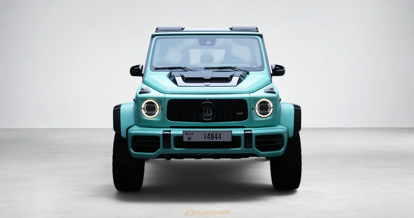 Dubai'de kiralık Mercedes-AMG G63 4x4² Brabus Turquoise – fotoğraf 2
