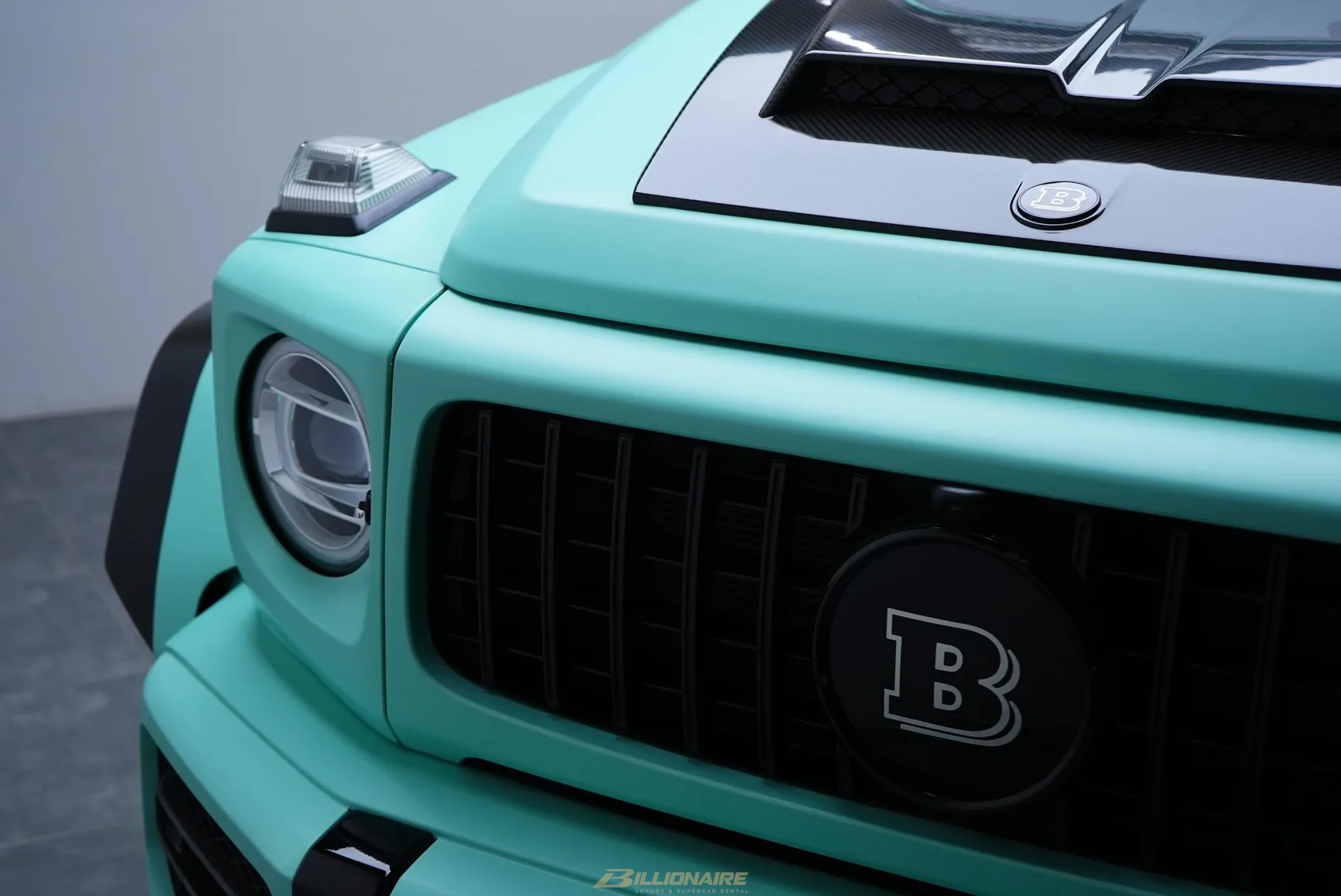 Dubai'de kiralık Mercedes-AMG G63 4x4² Brabus Turquoise – fotoğraf 4