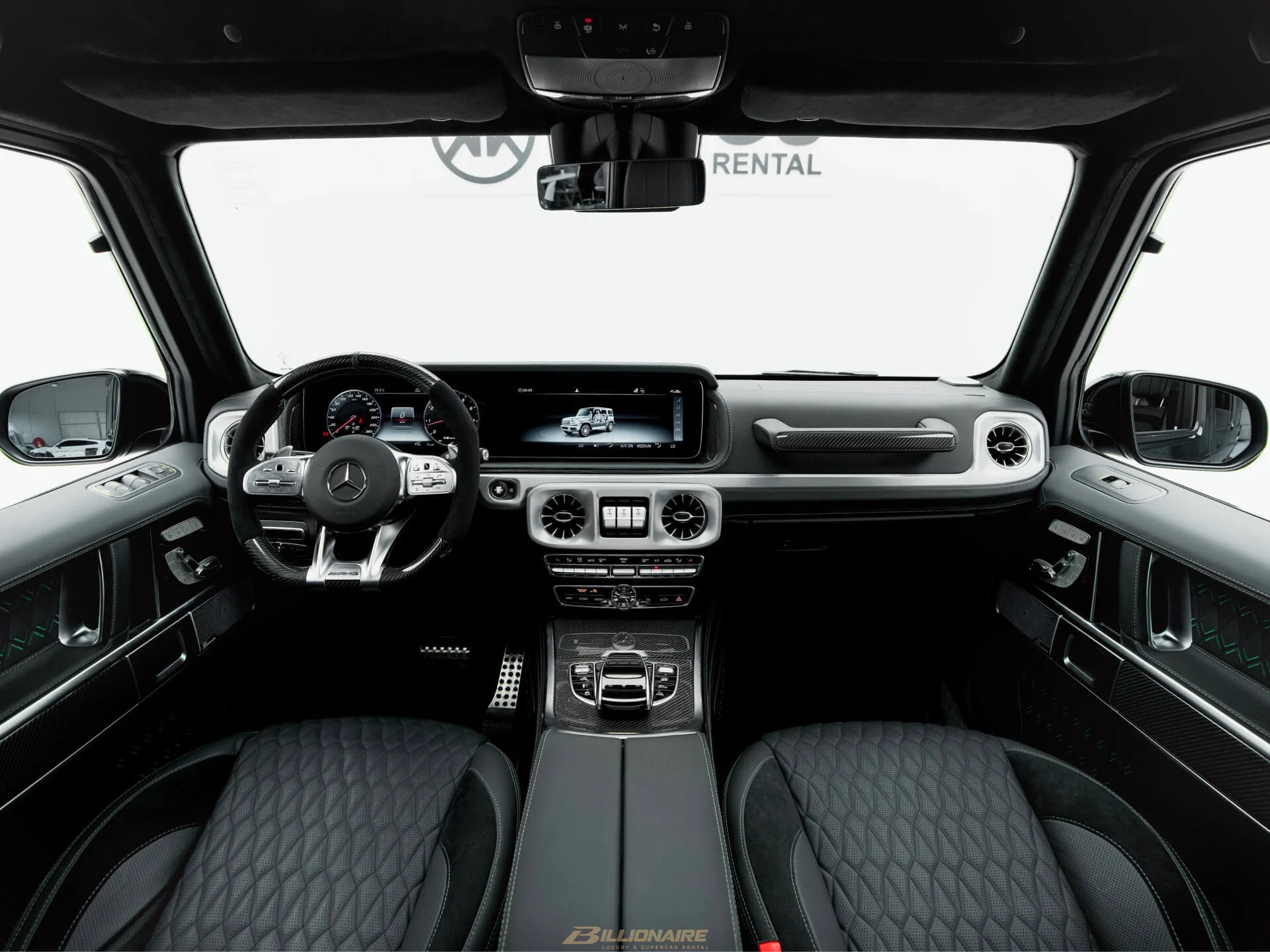 Mercedes-AMG G63 Emerald Green mieten in Dubai – Foto 8