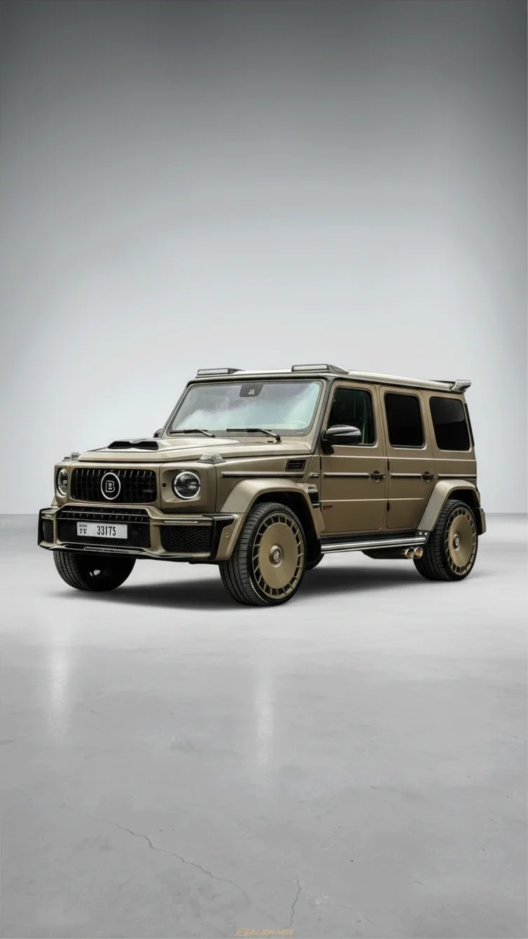 اجاره برابوس Mercedes-AMG G63 Brabus Bronze در دبی