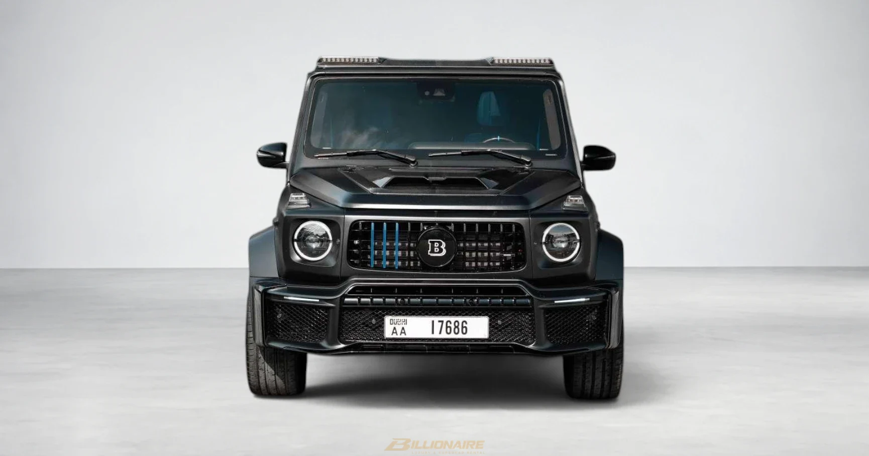 Mercedes-AMG G63 Brabus Matte Black à louer à Dubaï – photo 2