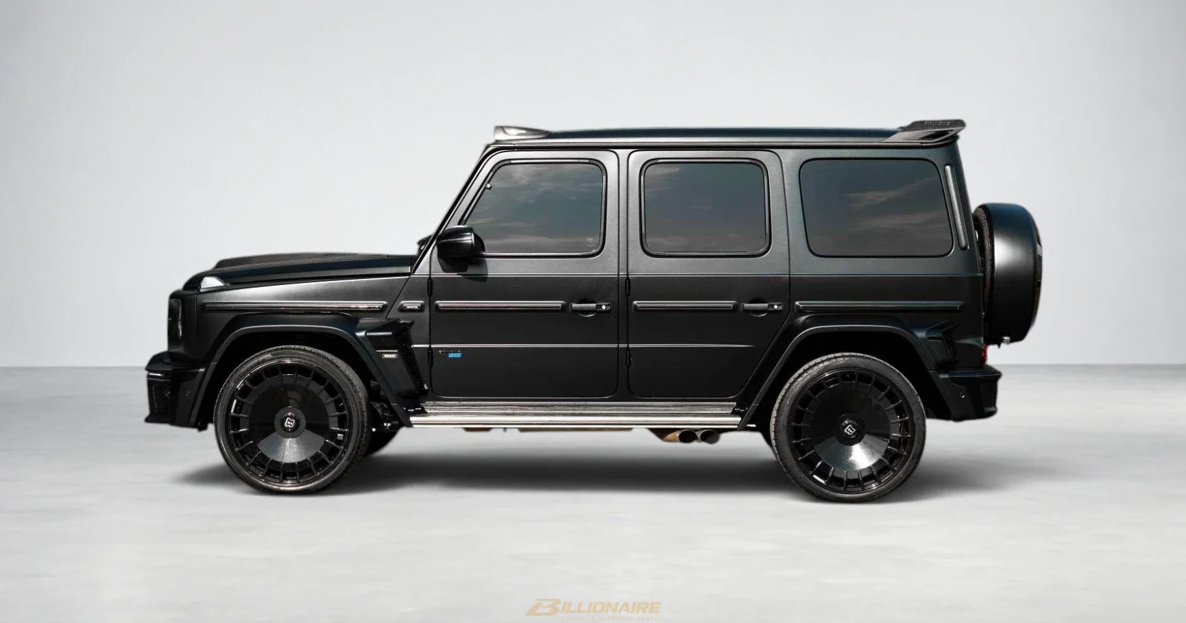 Mercedes-AMG G63 Brabus Matte Black à louer à Dubaï – photo 4