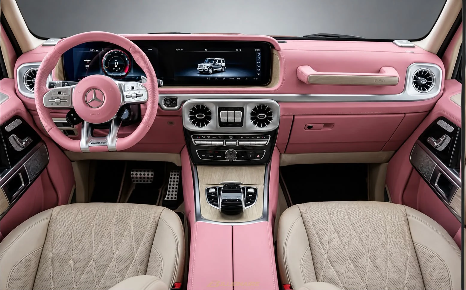 Mercedes-AMG G63 Brabus Pink à louer à Dubaï – photo 5