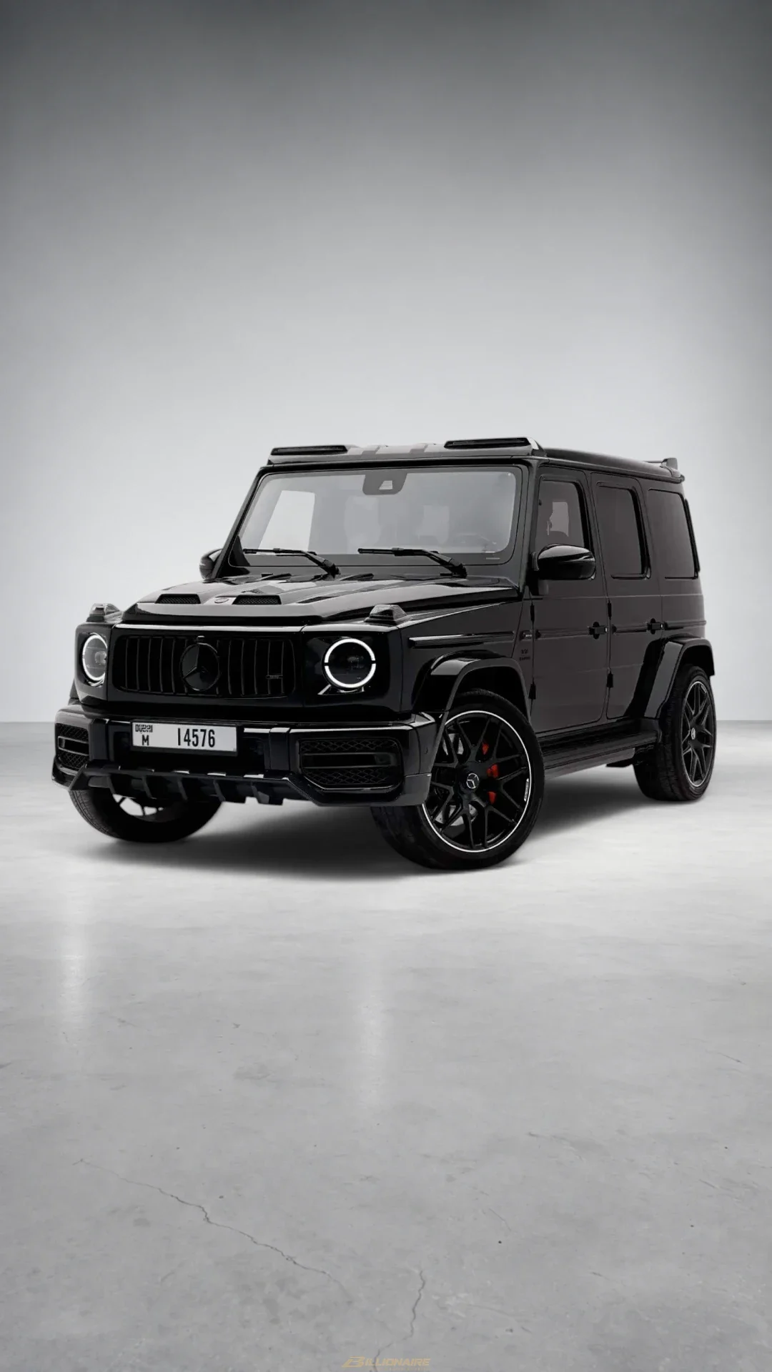 Mercedes-Benz Mercedes-AMG G63 Larte Design Edition Carbon Black в аренду в Дубае