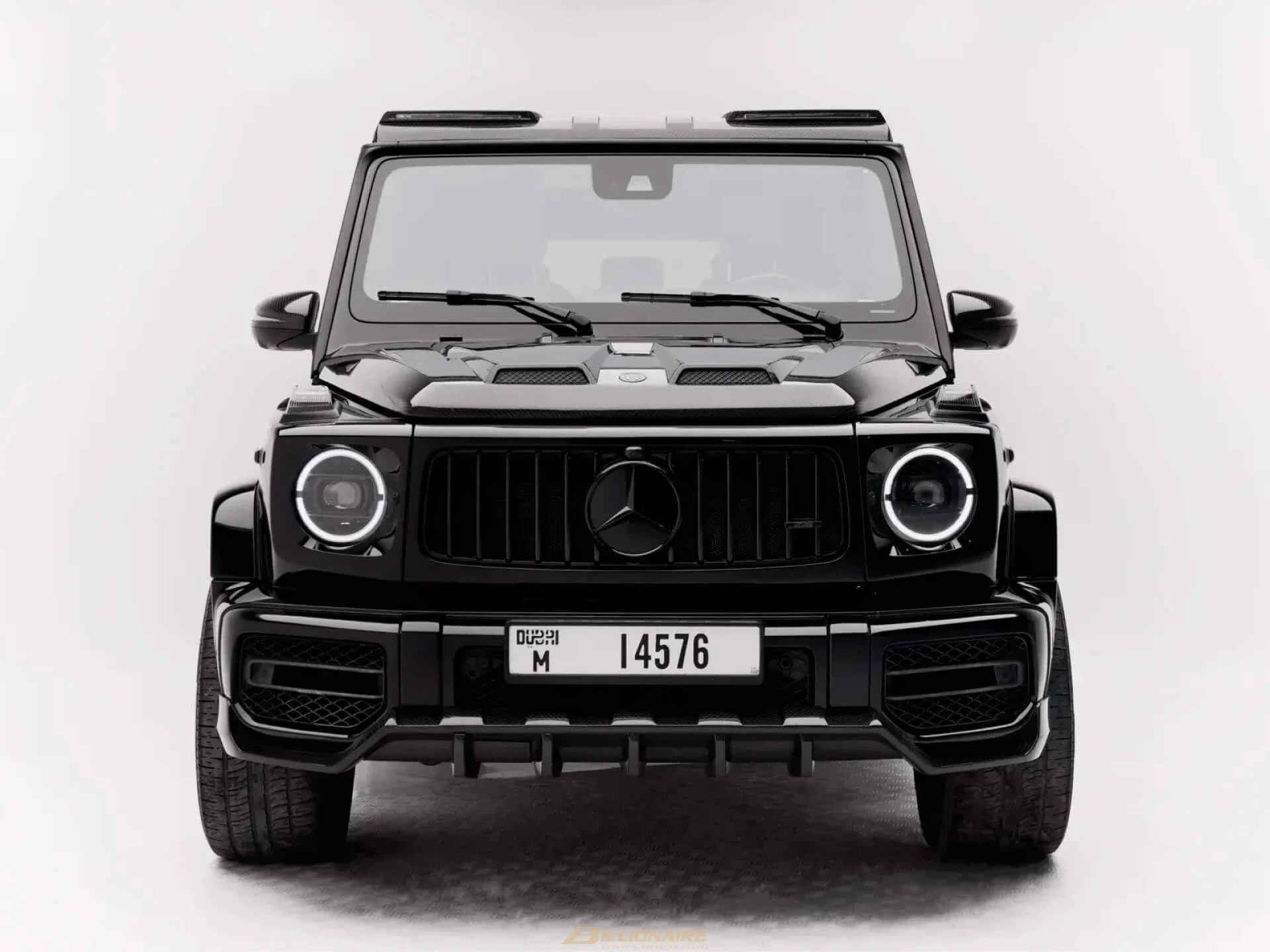 Dubai'de kiralık Mercedes-AMG G63 Larte Design Edition Carbon Black – fotoğraf 2