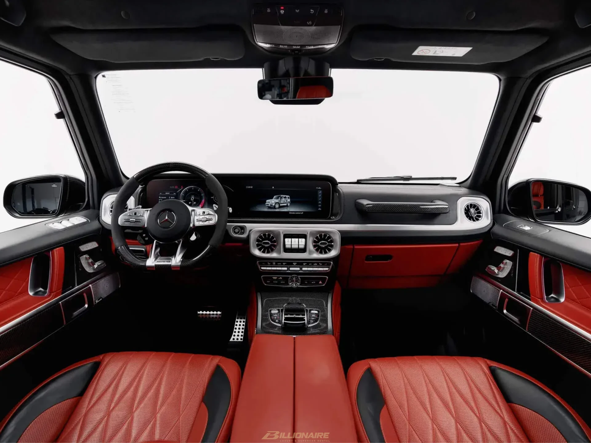Dubai'de kiralık Mercedes-AMG G63 Larte Design Edition Carbon Black – fotoğraf 8