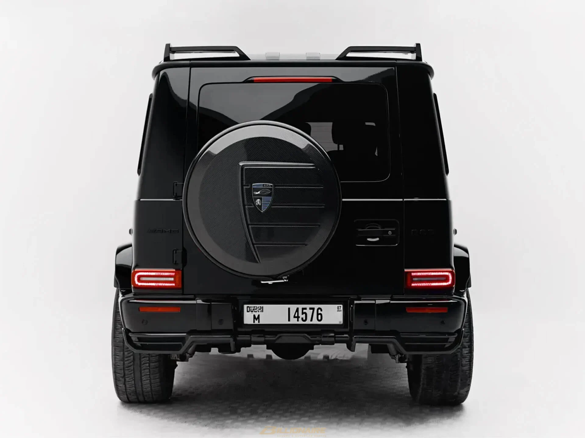 Dubai'de kiralık Mercedes-AMG G63 Larte Design Edition Carbon Black – fotoğraf 3