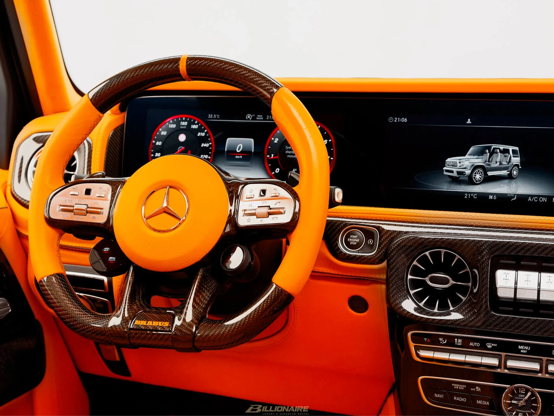 اجاره Mercedes-AMG G63 Brabus 900 Rocket Edition در دبی – تصویر 9