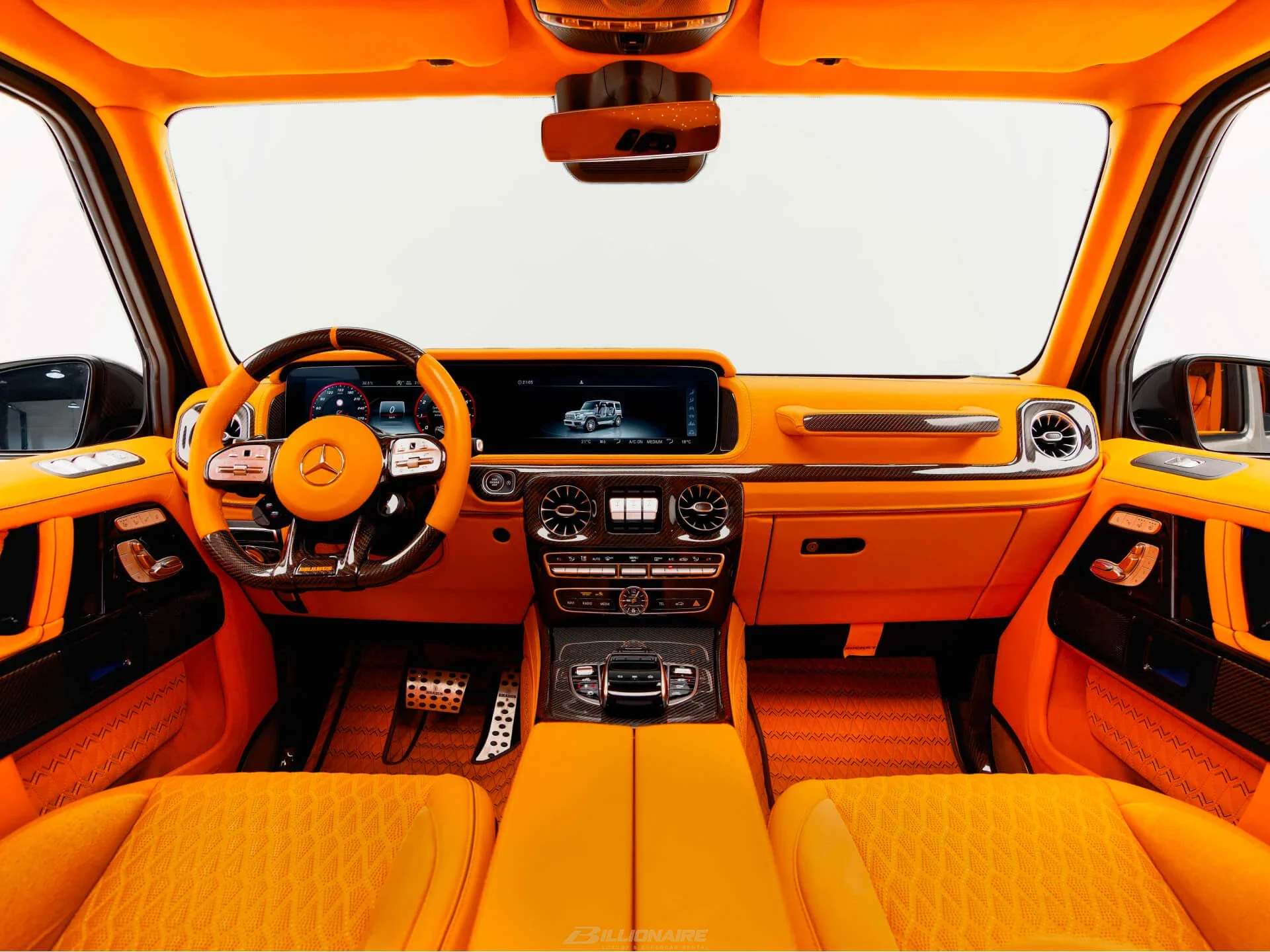 اجاره Mercedes-AMG G63 Brabus 900 Rocket Edition در دبی – تصویر 10