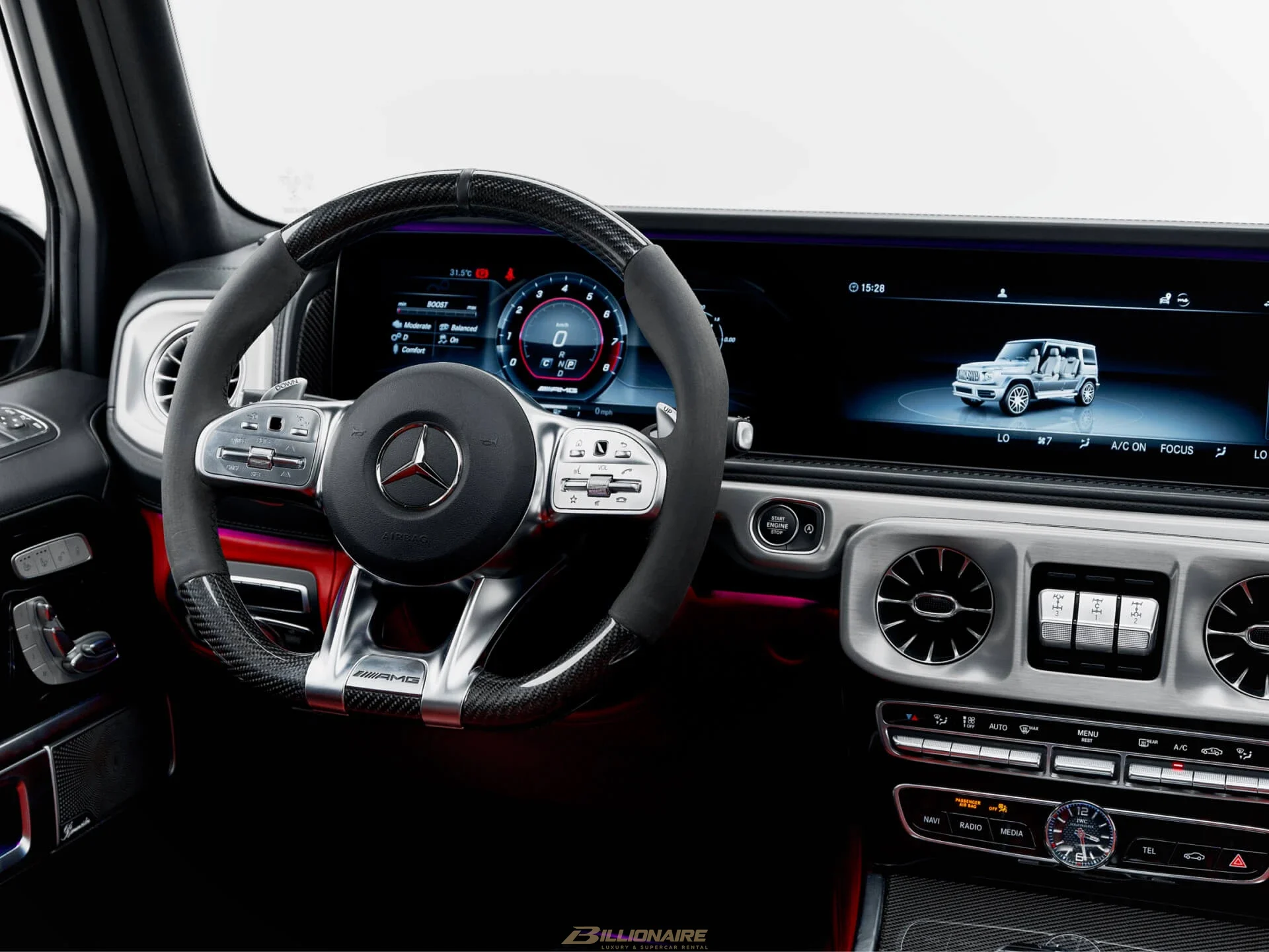 Mercedes-AMG G63 Emerald Green Edition Interior