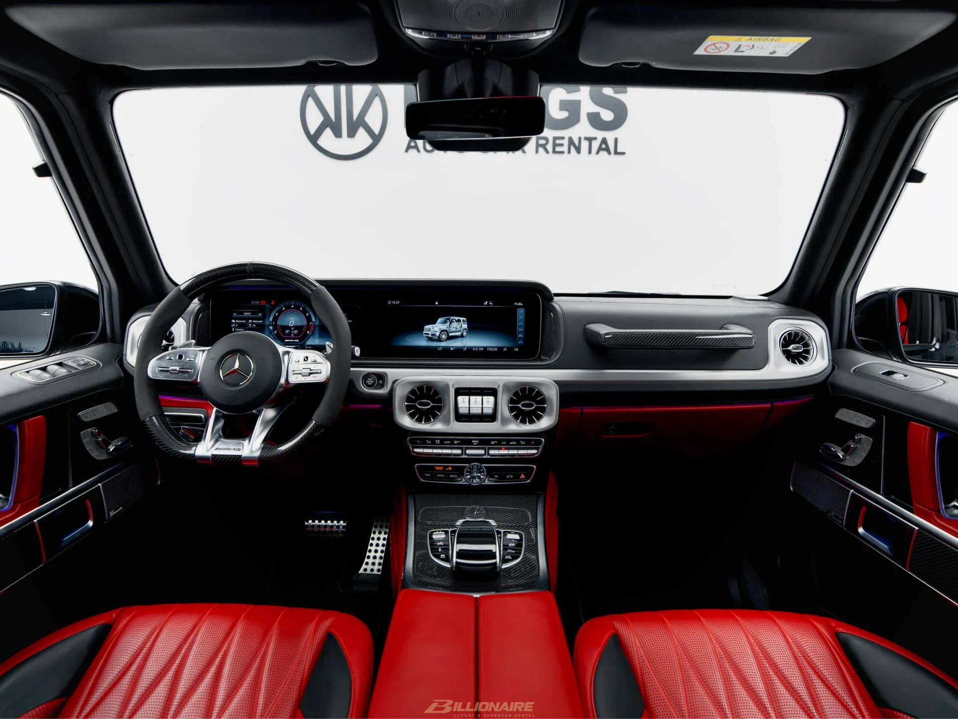 Mercedes-AMG G63 Emerald Green Edition Interior