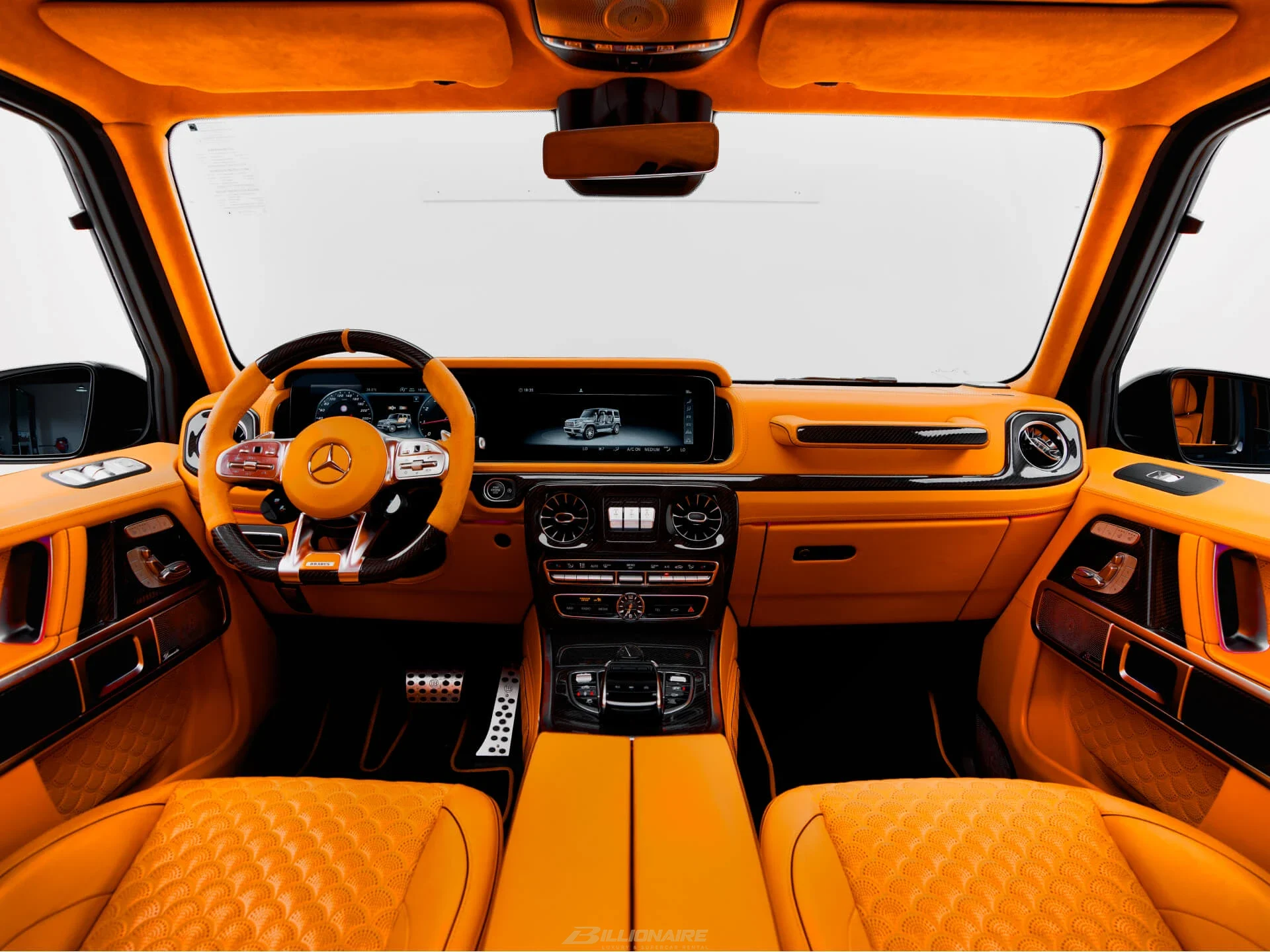 Mercedes-Benz G700 Brabus Widestar Edition en alquiler en Dubái – foto 8