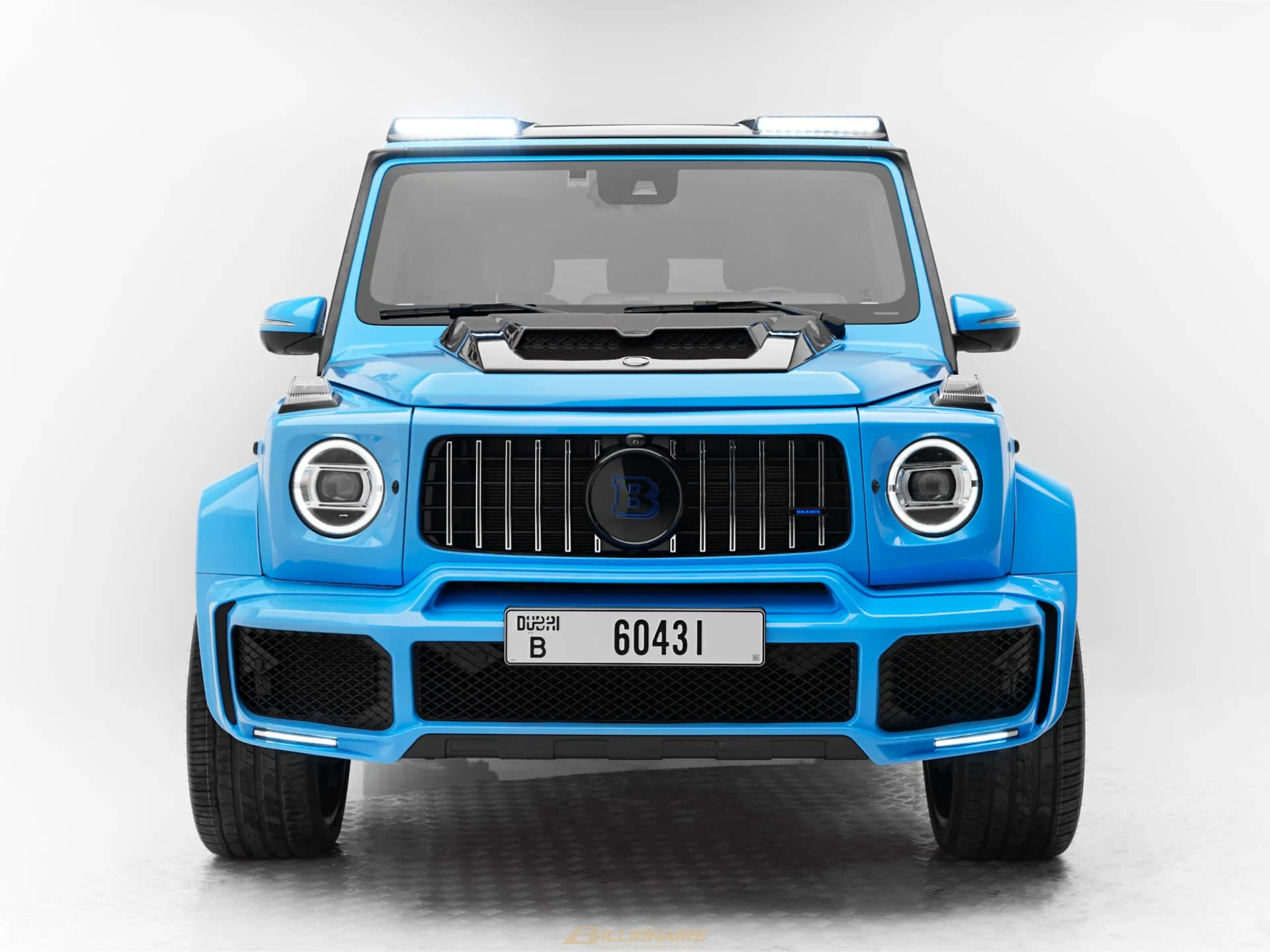 Mercedes-Benz G800 Brabus Widestar Brilliant Blue en alquiler en Dubái – foto 2
