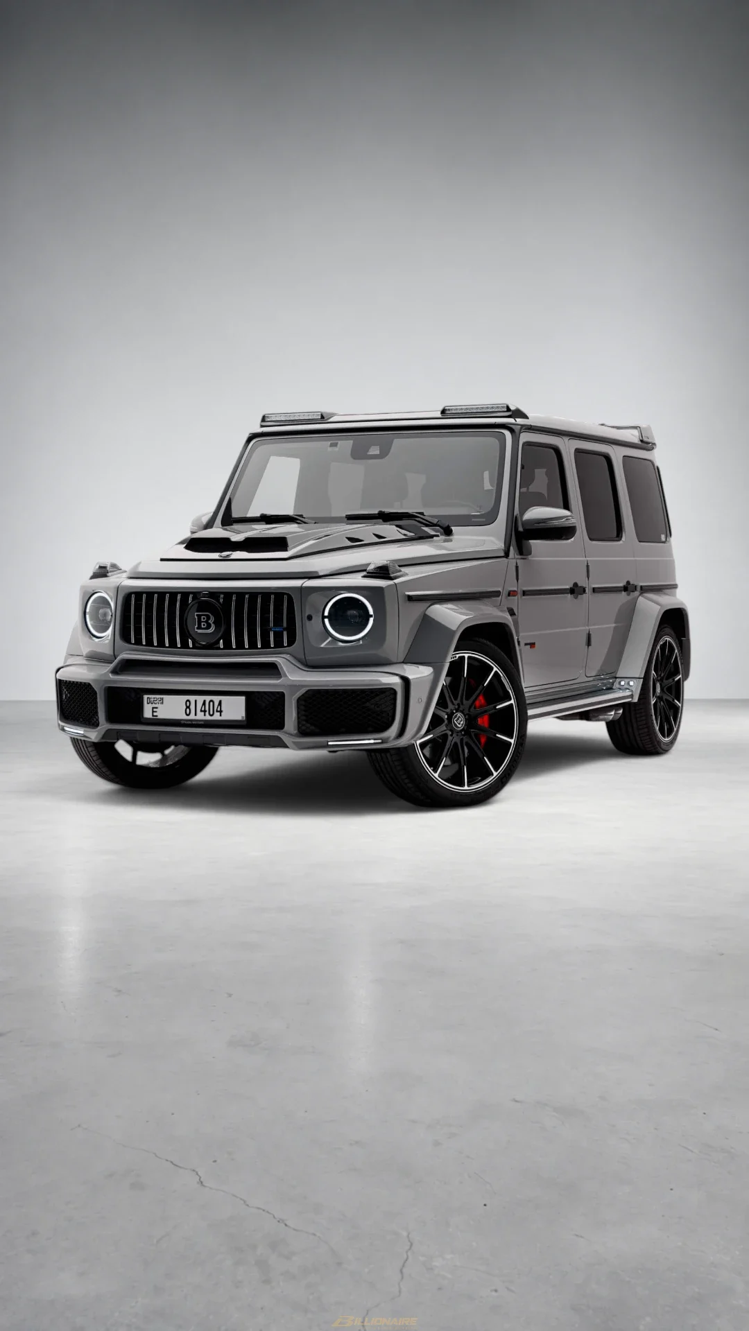اجاره برابوس Mercedes-Benz G800 Brabus Widestar Selenite Grey در دبی