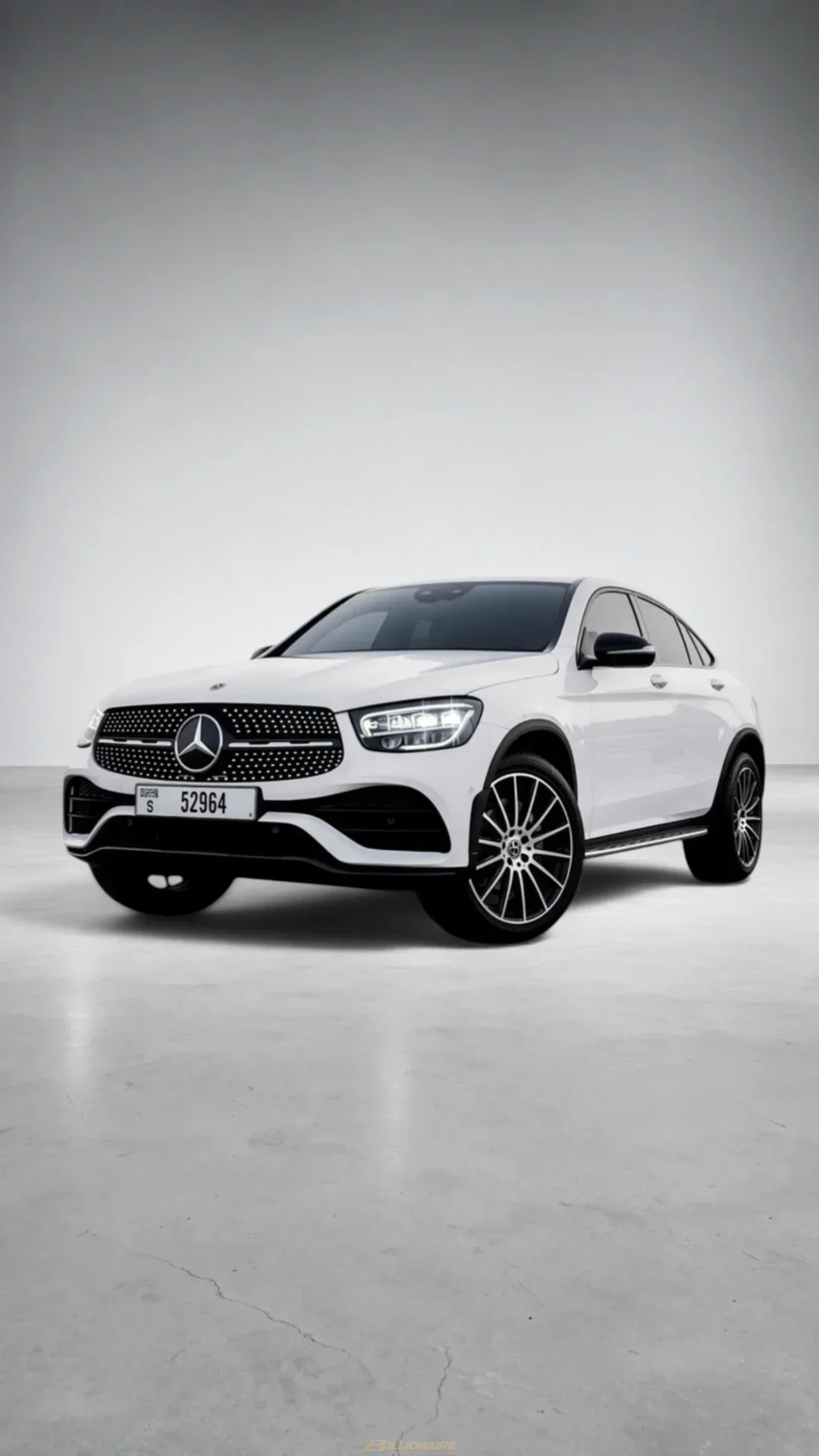 اجاره Mercedes-Benz GLC 200 Coupe White در دبی