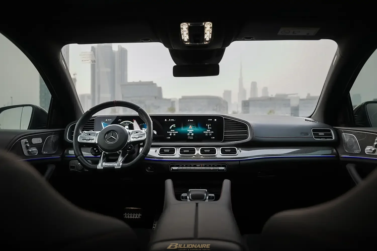 Mercedes-AMG GLE 53 Coupe Black en alquiler en Dubái – foto 5