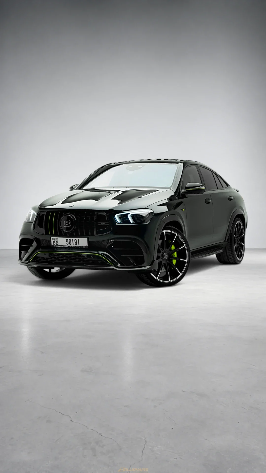 اجاره برابوس Mercedes-Benz GLE Brabus 800 Coupe در دبی