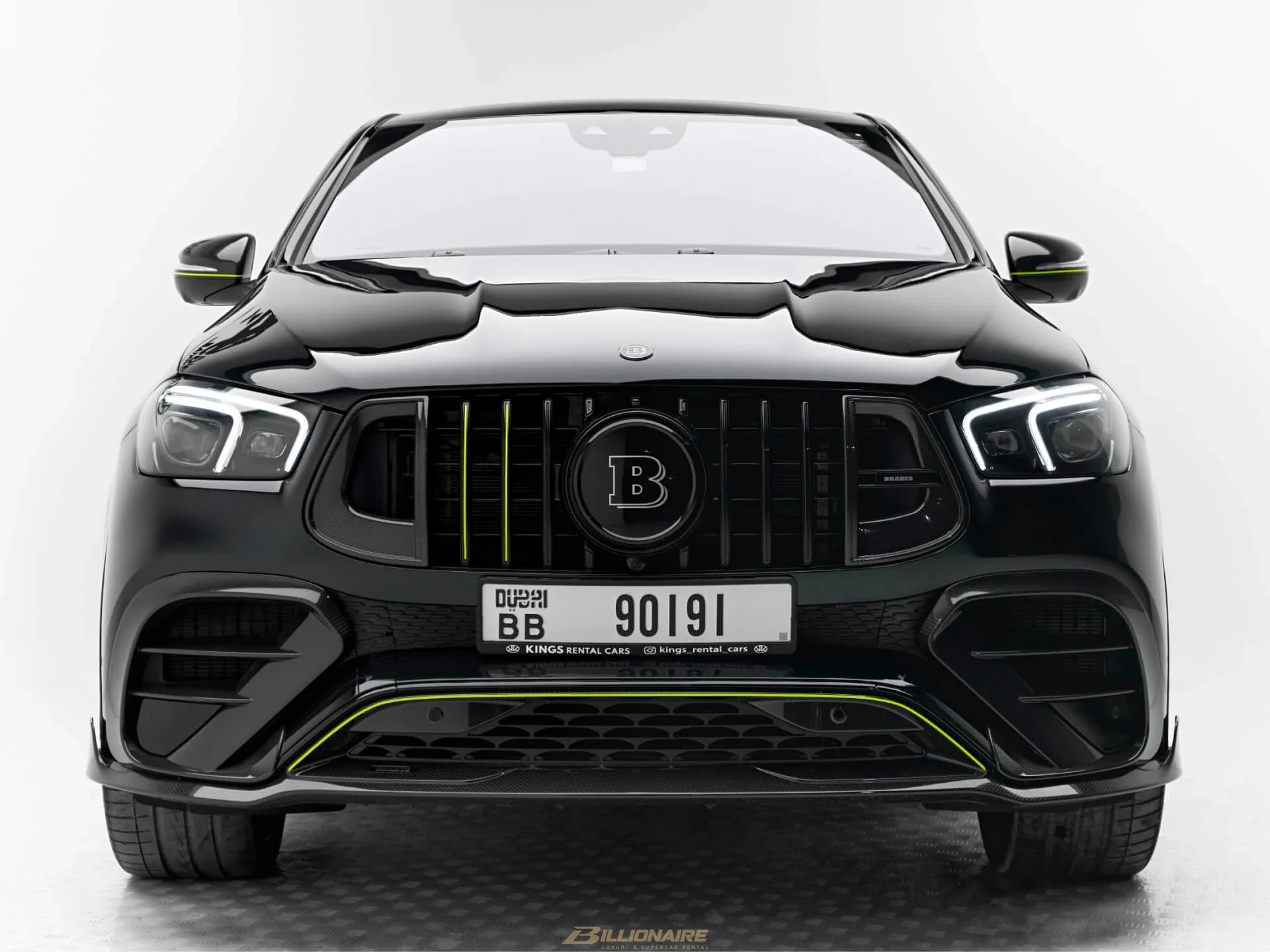 Mercedes-Benz GLE Brabus 800 Coupe en alquiler en Dubái – foto 2